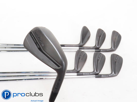 Nice Cobra KING Forged Tec Black 6-PW,GW,56* IRON SET Regular Flex Steel 422842