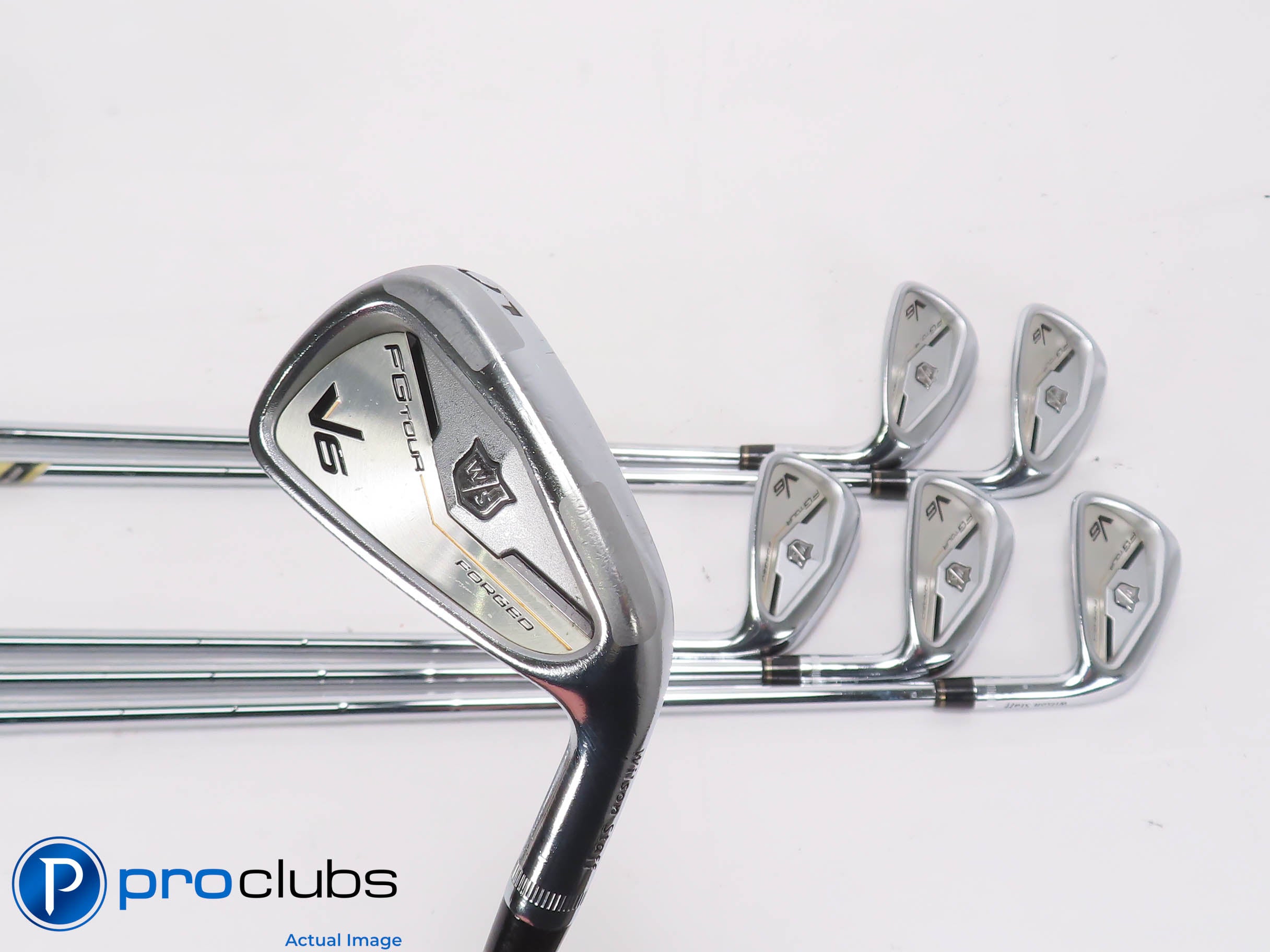 Wilson Staff FG Tour V6 5-PW IRON SET - DG TI X100 X-Flex Steel +1/4" 466413