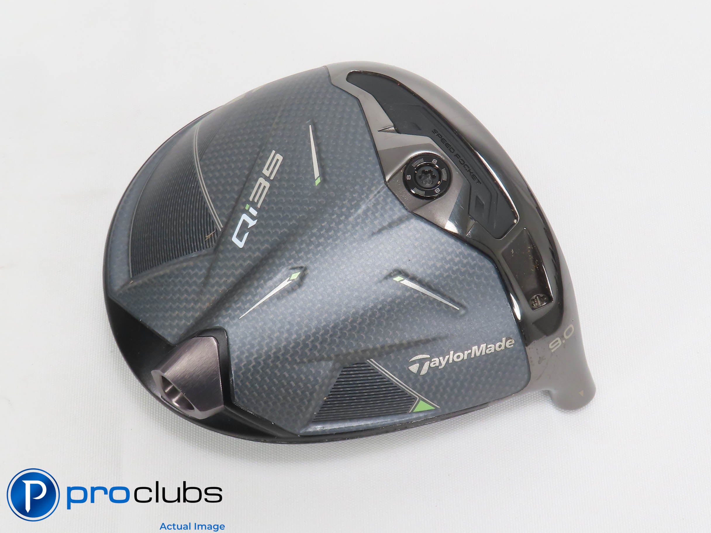 Mint! Tour Issue TaylorMade Qi35 Core "Dot" 9* Driver - Head Only - 465409