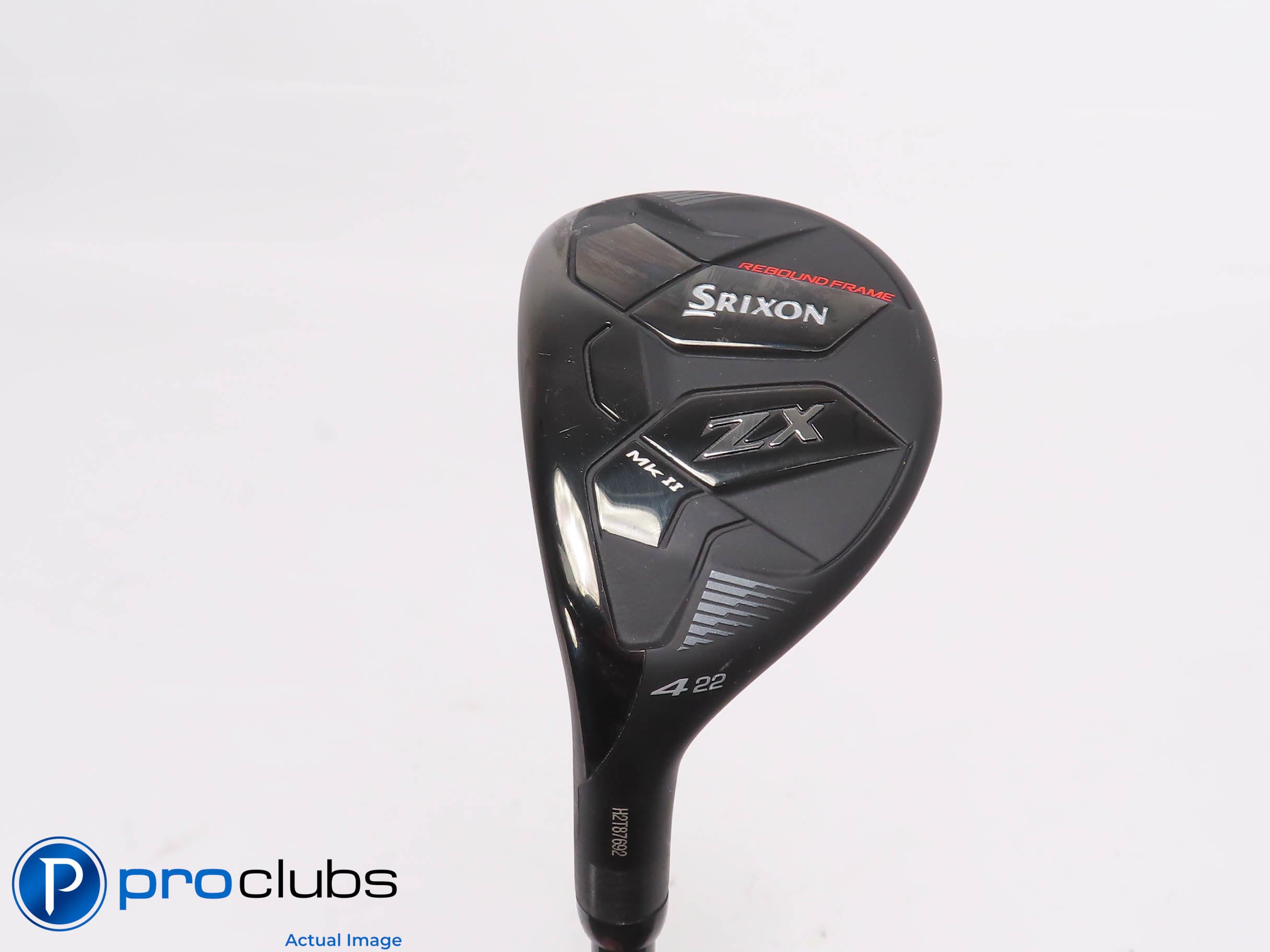 Left Handed Srixon ZX MKII 22* 4 Hybrid - Tensei Blue AV 75g Stiff Flex - 466115