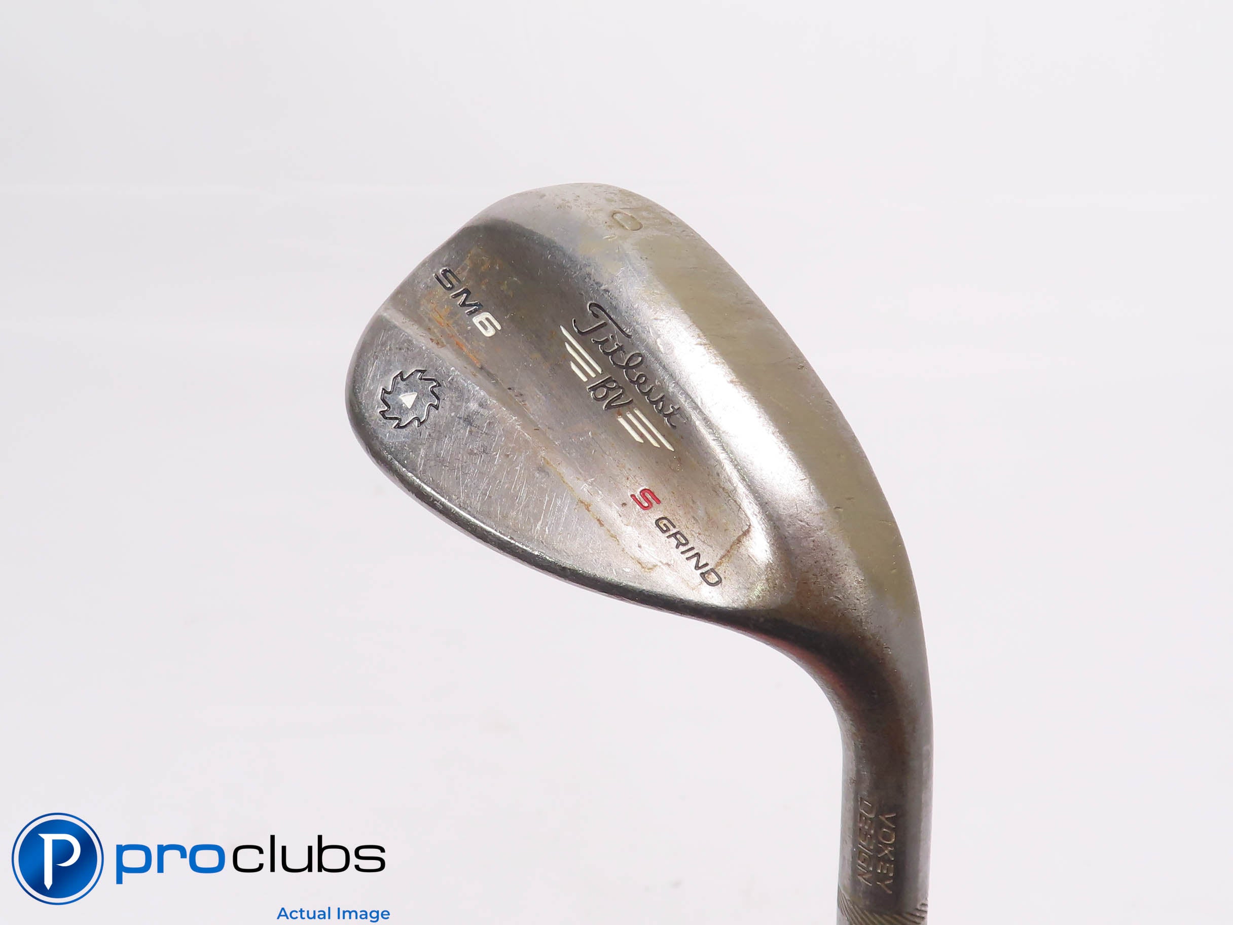 Tour Issue! Titleist Vokey SM6 RAW 60*(10*) Wedge S-Grind - DG S400 Stiff 466272