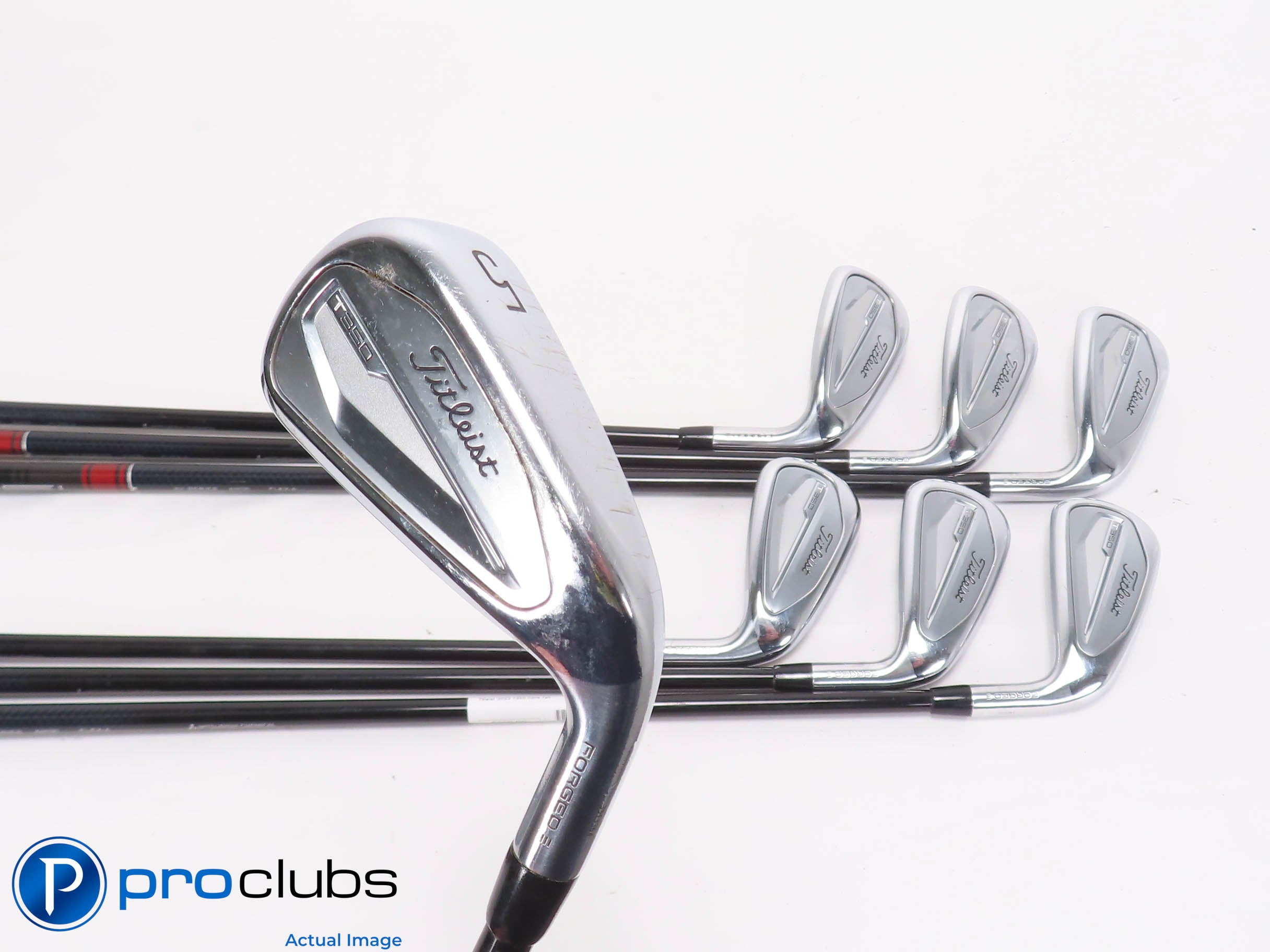 Titleist '23 T350 5-PW,GW IRON SET - Tensei AV Red Senior Flex Graphite 466292