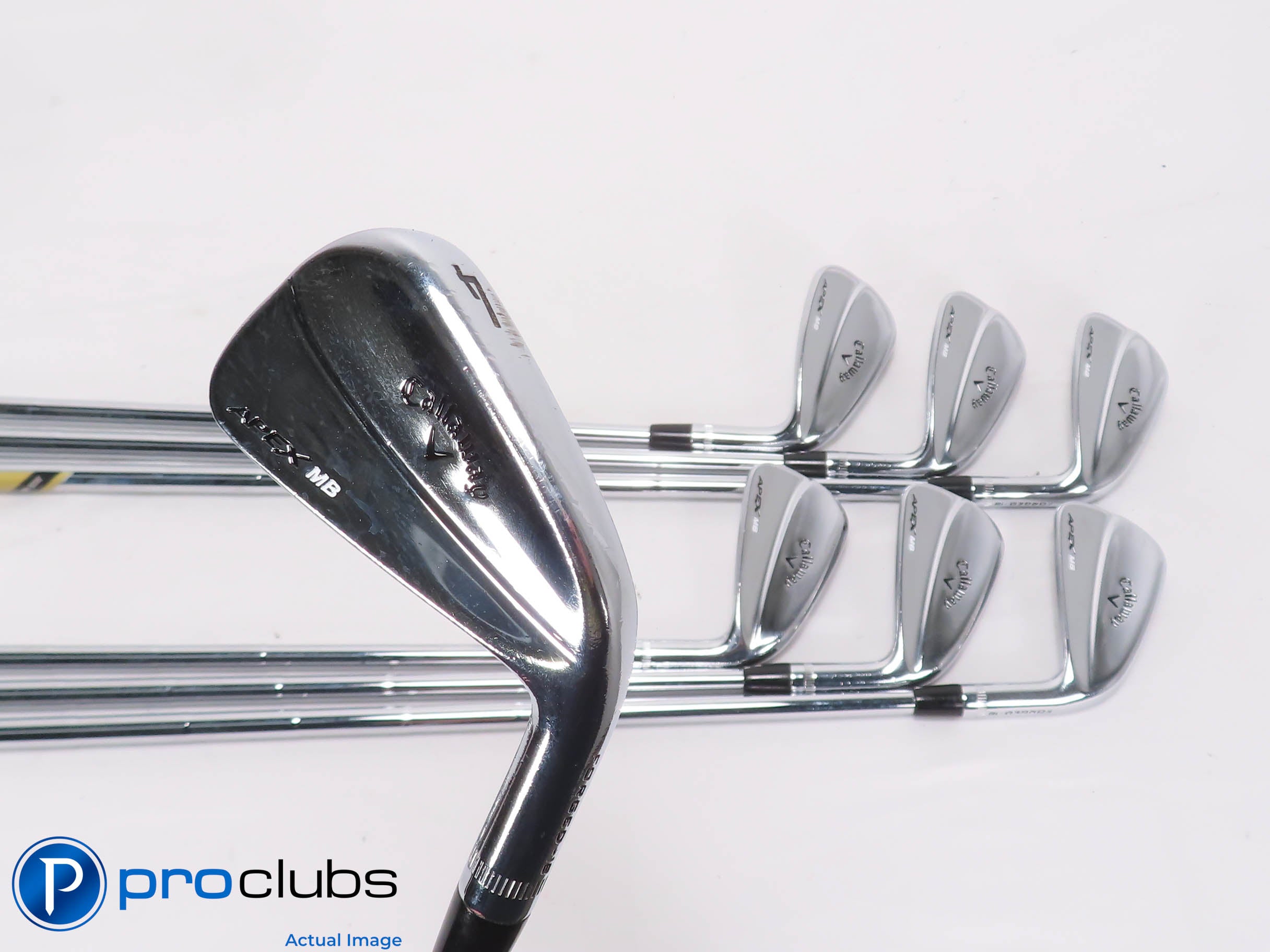 Tour Issue Callaway '18 APEX MB 4-PW IRON SET - DG TI X100 X-Flex +1/2" 466415