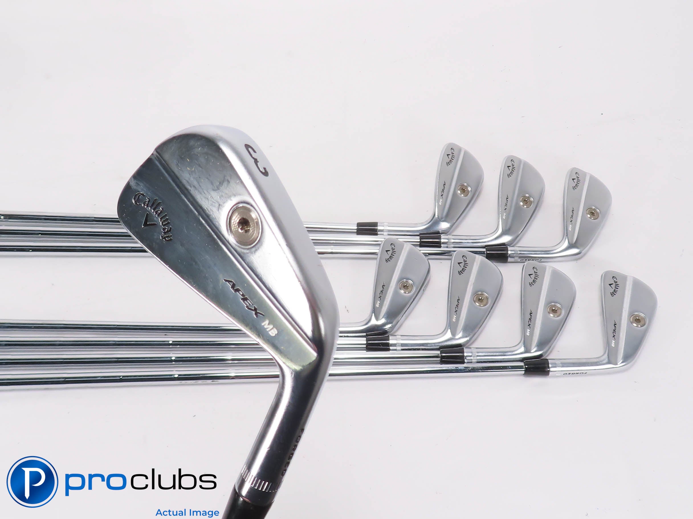 Nice Callaway '21 APEX MB 3-PW IRON SET - Dynamic Gold X100 X-Flex Steel 465808