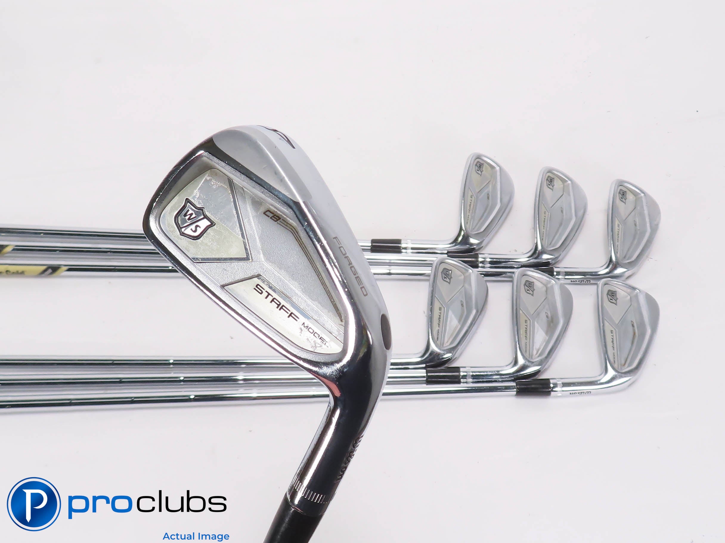 Wilson '21 STAFF MODEL CB 4-PW IRON SET - Dynamic Gold X100 X-Flex Steel 466414