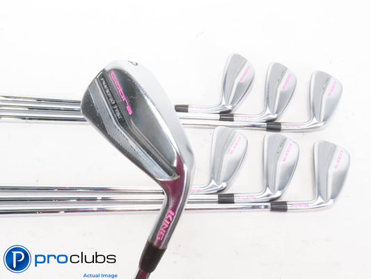 Nice Cobra '23 KING Forged Tec 4-PW IRON SET - KBS $Taper 120 Stiff Flex 422843