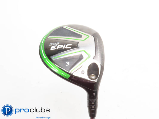 Ladies Callaway GBB Epic 15* 3 Wood - Diamana M+ Green Board 50g Ladies - 424042