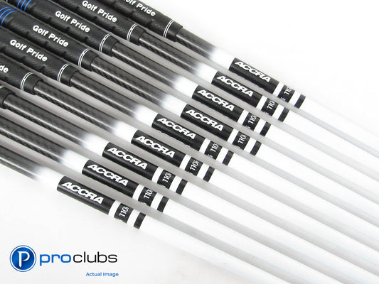 ACCRA iSERIES TOUR-110i X-Flex Graphite Iron Shaft Set (3-PW, W) .355" 418550