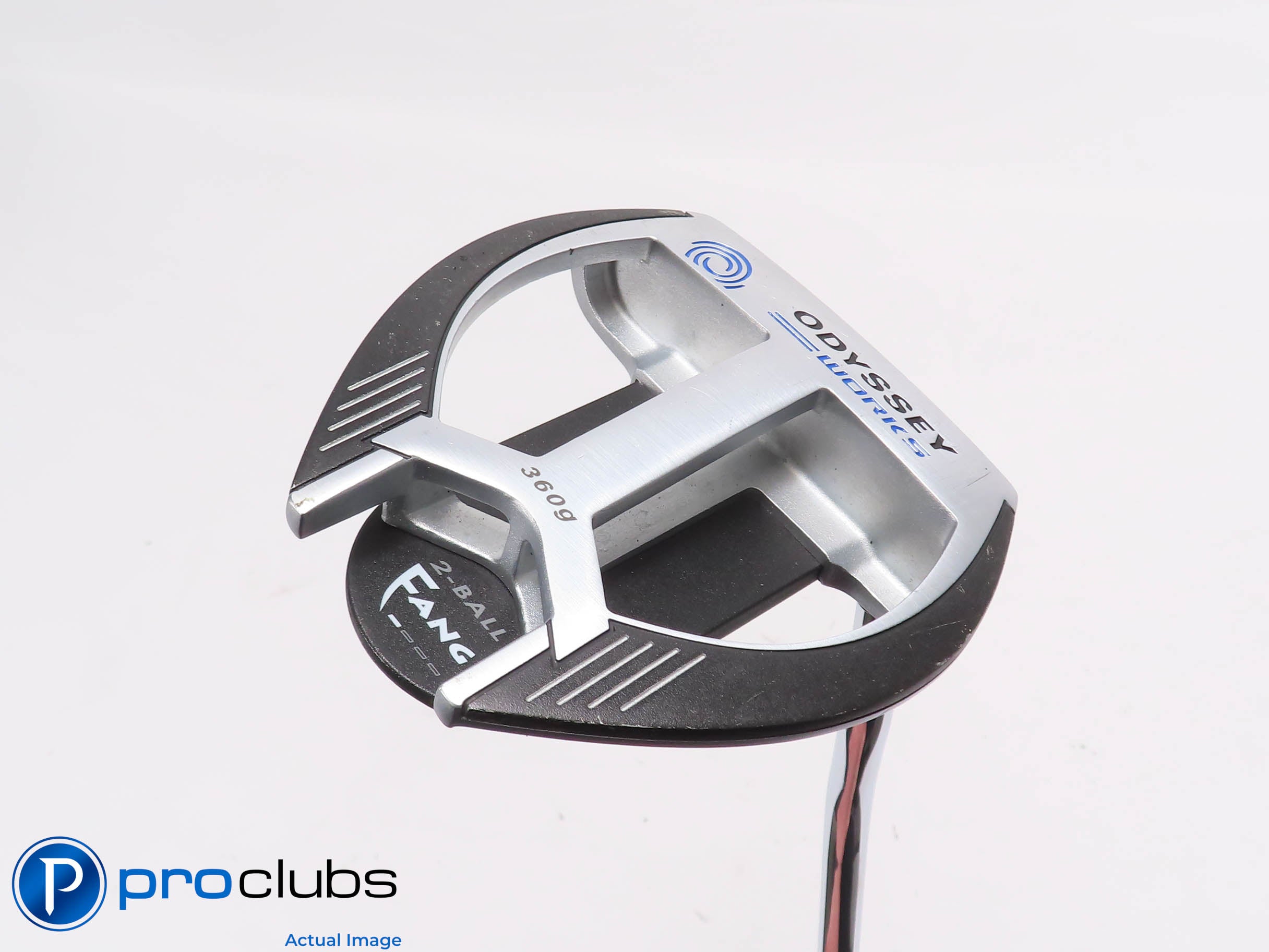 Nice Odyssey Works 2-BALL FANG Double Bend 33" PUTTER 466623