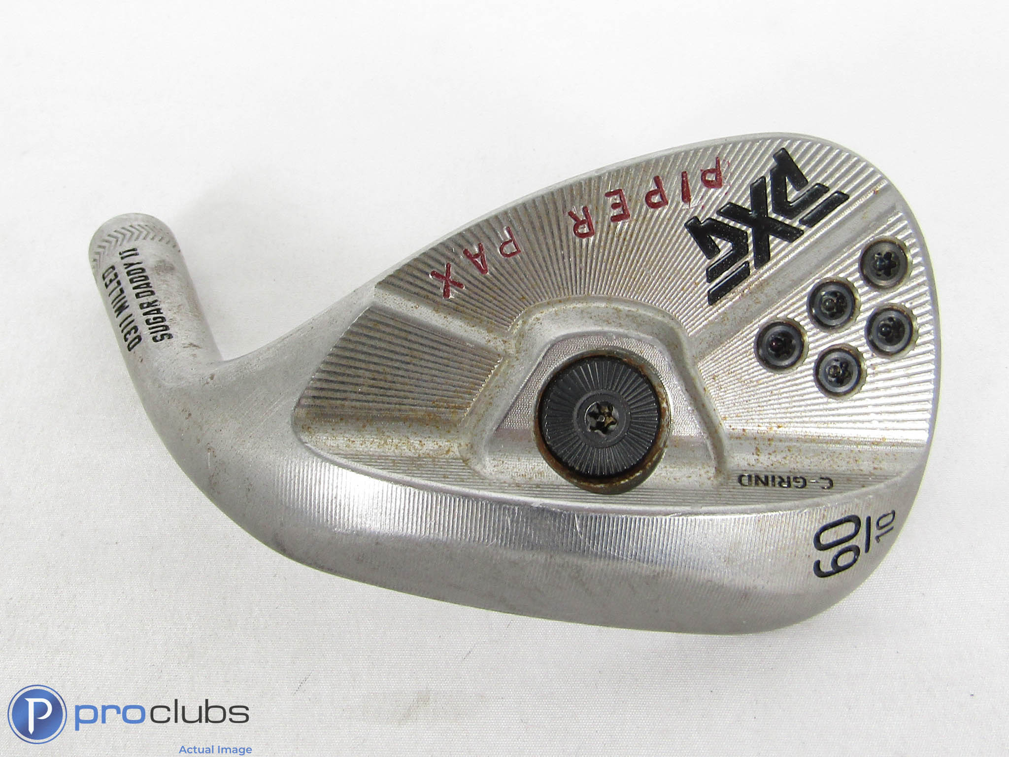 Excellent! PXG Sugar Daddy II RAW Custom 60*(10) C-Grind -Head Only Wedge-466785