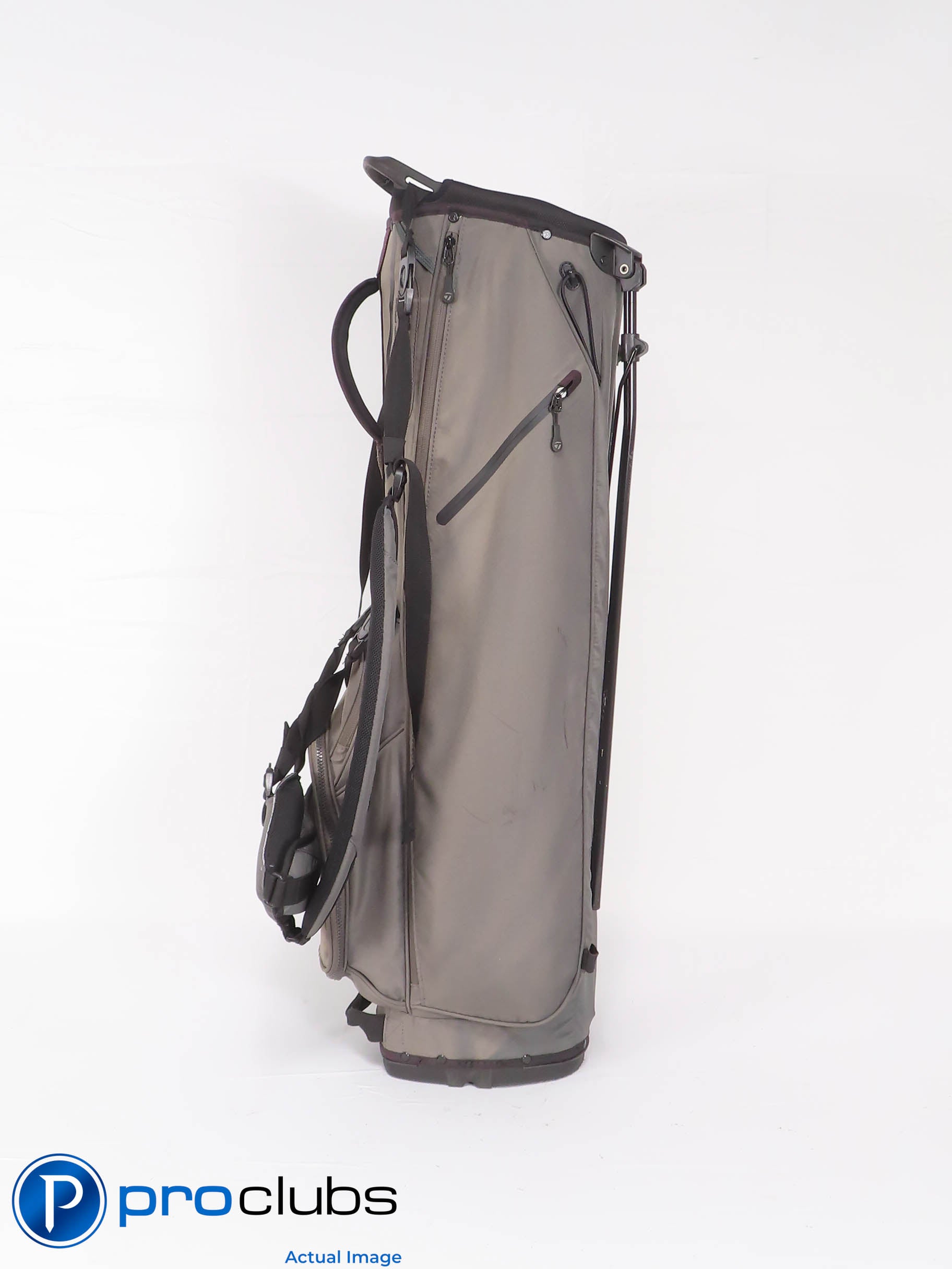 TaylorMade FlexTech Lite Carry / Stand Golf Bag w/Rainhood - Grey 466950