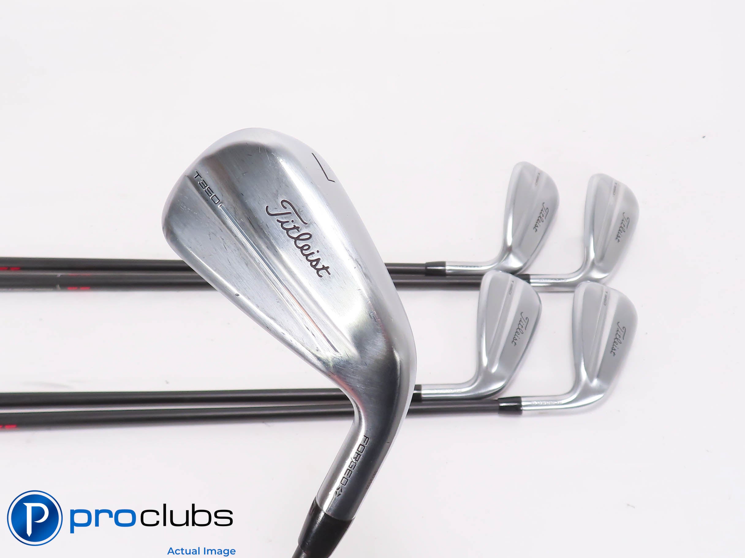 Nice Titleist '25 T350 7-PW,GW IRON SET KBS 55 Senior Flex Graphite +1/2" 466921