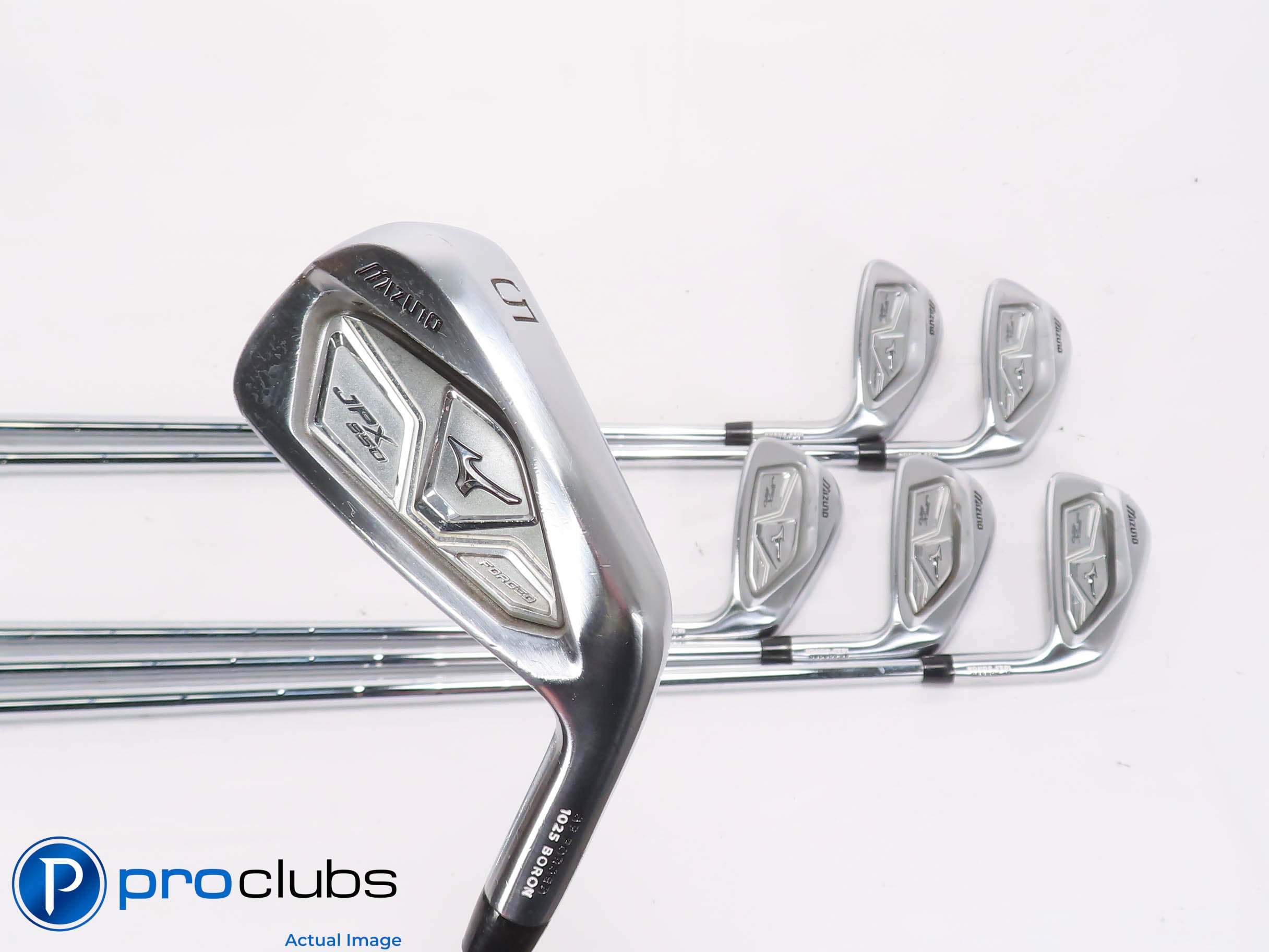 Nice Mizuno JPX-850 5-PW IRON SET - KBS Tour 120 Stiff Flex Steel +3/4" 466761