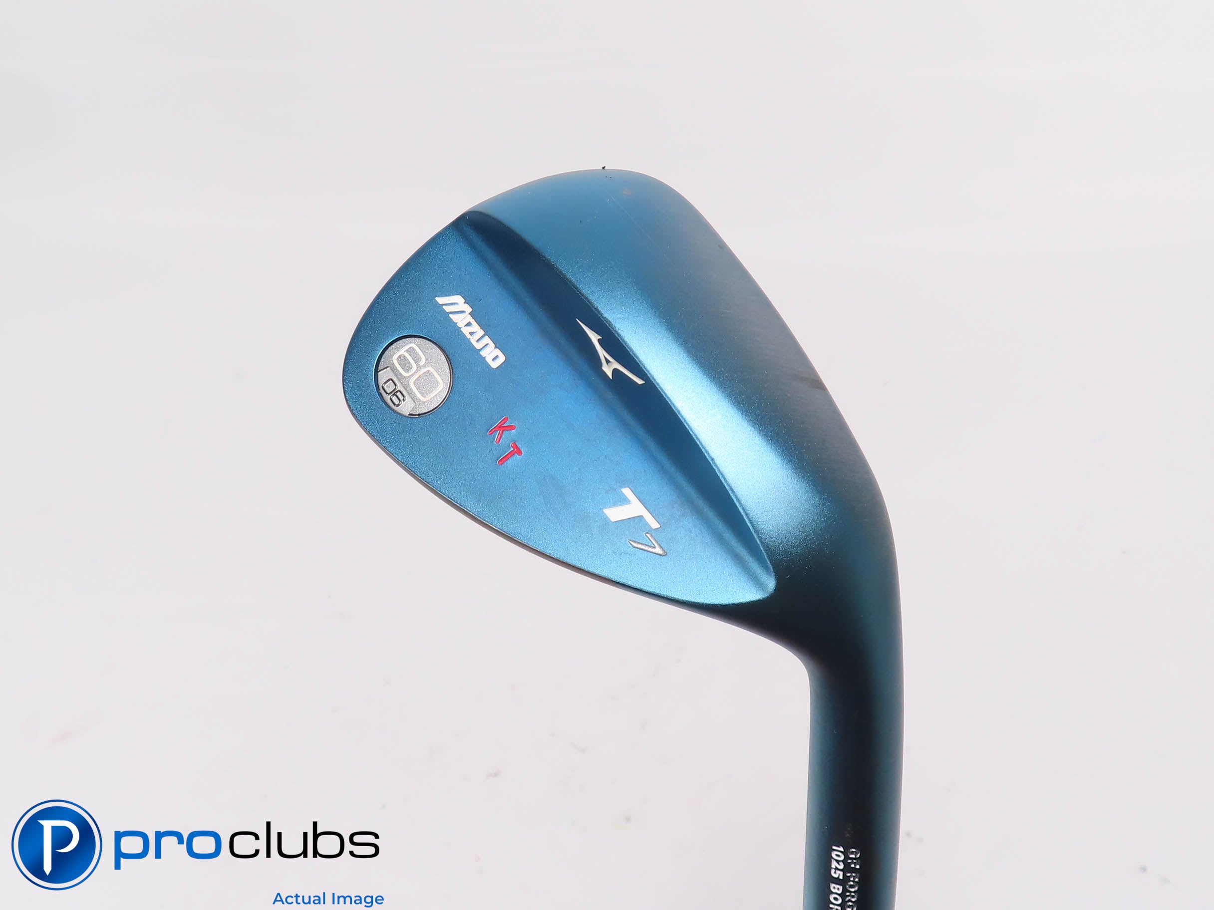 Mizuno T7 Blue 60*(6*) Wedge - ONYX Dynamic Gold Tour Issue S400 Stiff - 466219