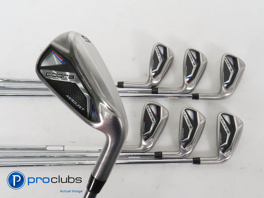 Nice Cobra AEROJET 5-PW,GW IRON SET - KBS Lite Regular Flex Steel -1/2" 413284