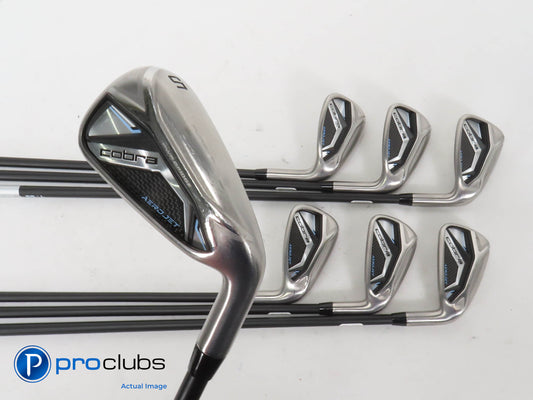 Nice Ladies Cobra AEROJET 5-PW,GW IRON SET - KBS PGI 55 Ladies Flex Graph 413281