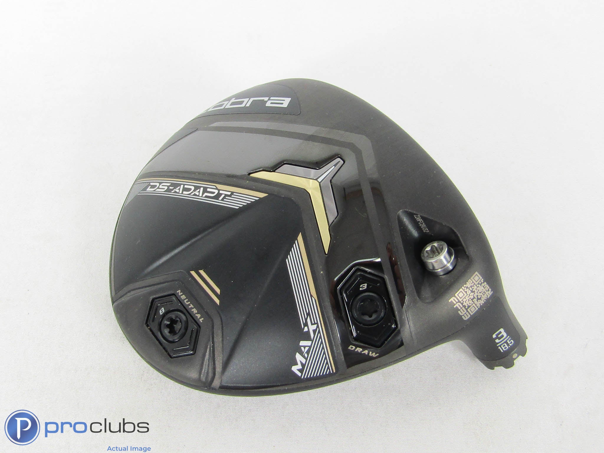 Excellent! Cobra Ladies DS-Adapt Max 18.5* 3 Wood - Head Only - 457448