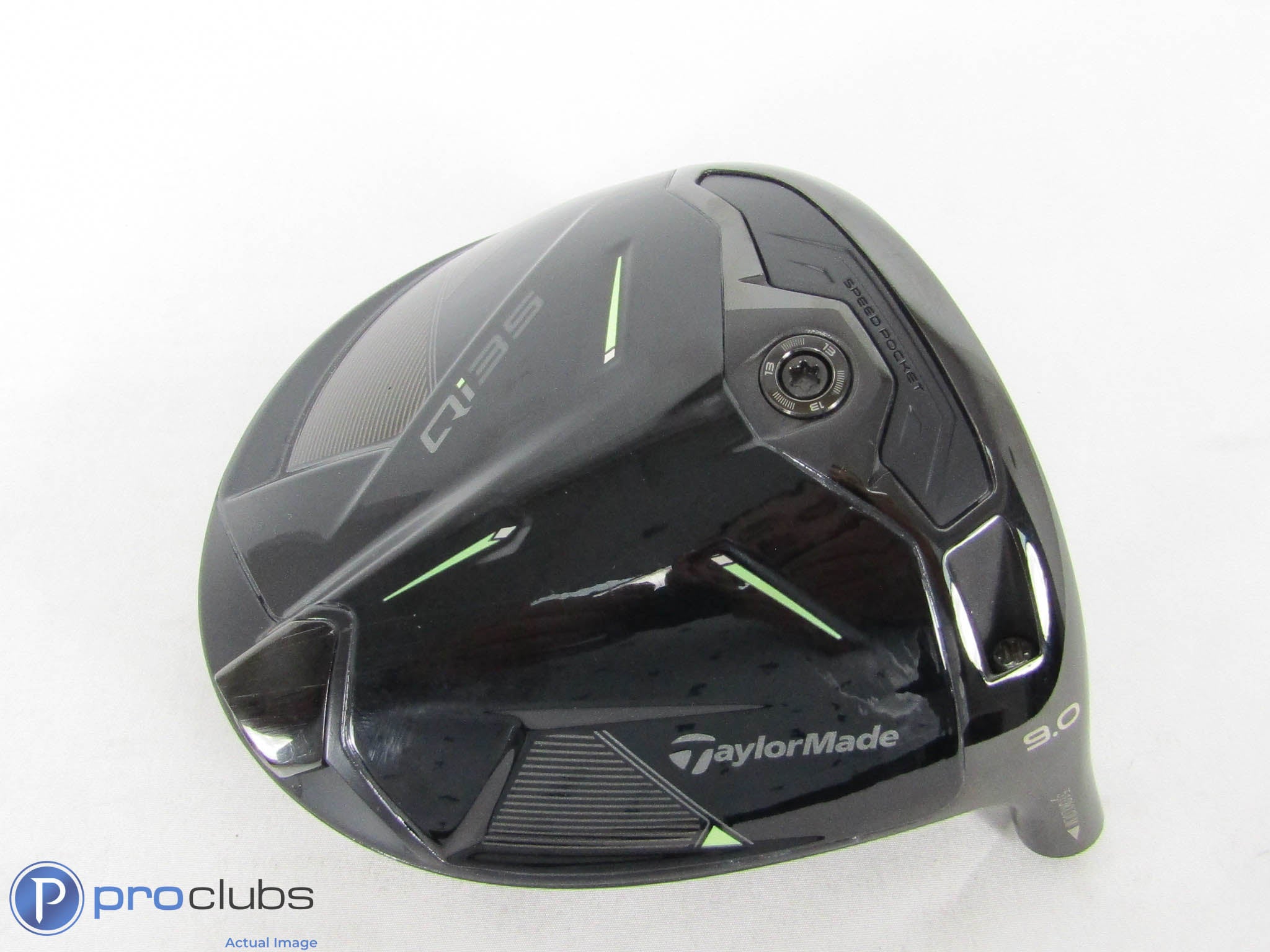 Excellent! TaylorMade Qi35 Designer Black 9* Driver - Head Only - 457781