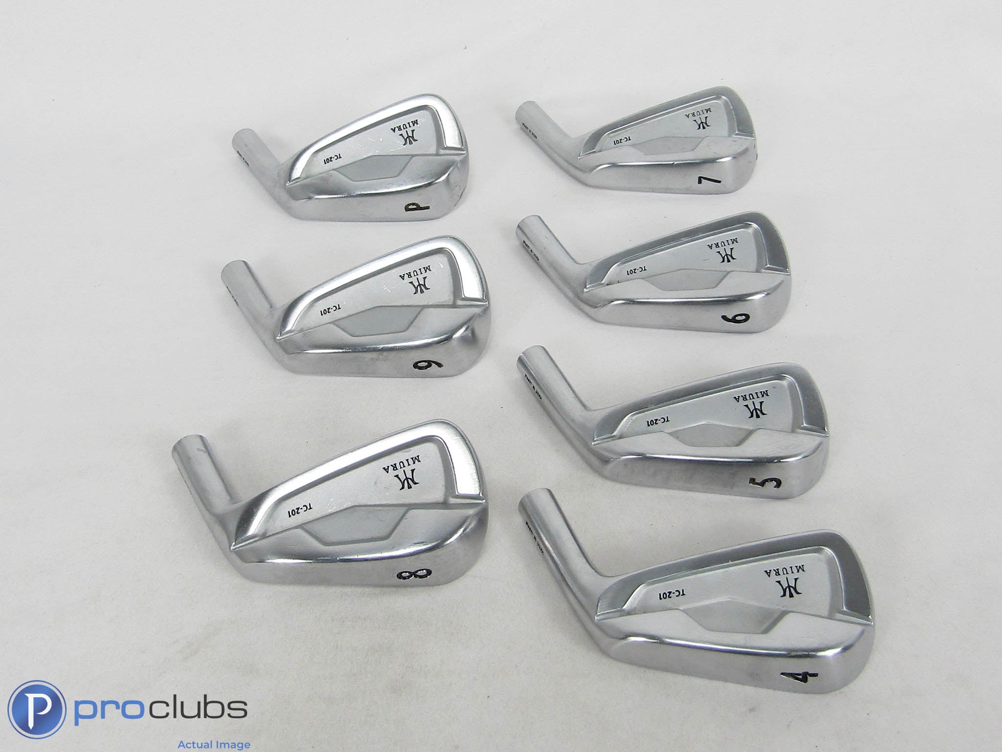 Nice! Miura TC-201 4-PW - Iron Set Head Only - 457812