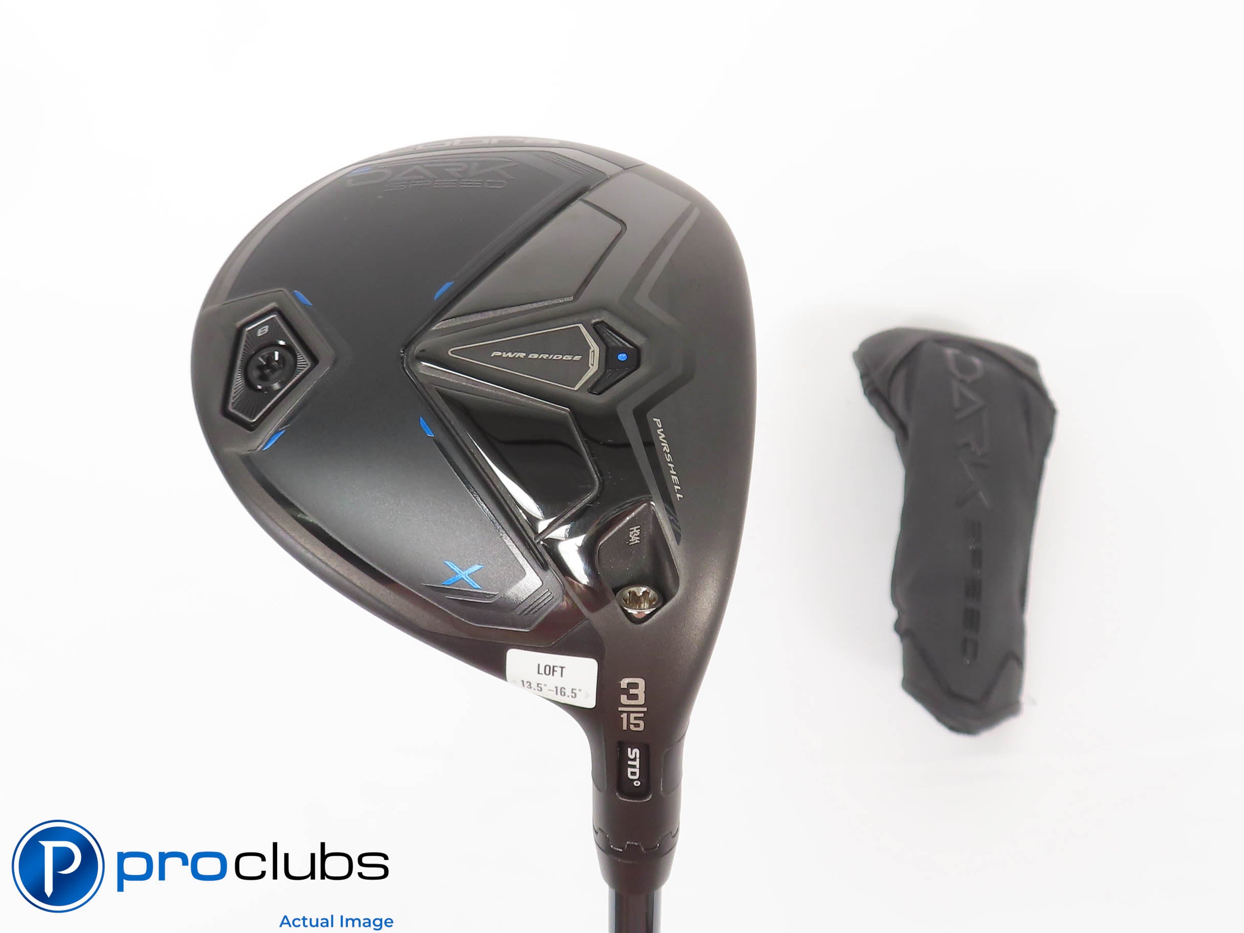Excellent! Cobra Darkspeed X 15* 3 Wood w/ HC - Lin-Q M40X Blue 6F4 Stiff 455862