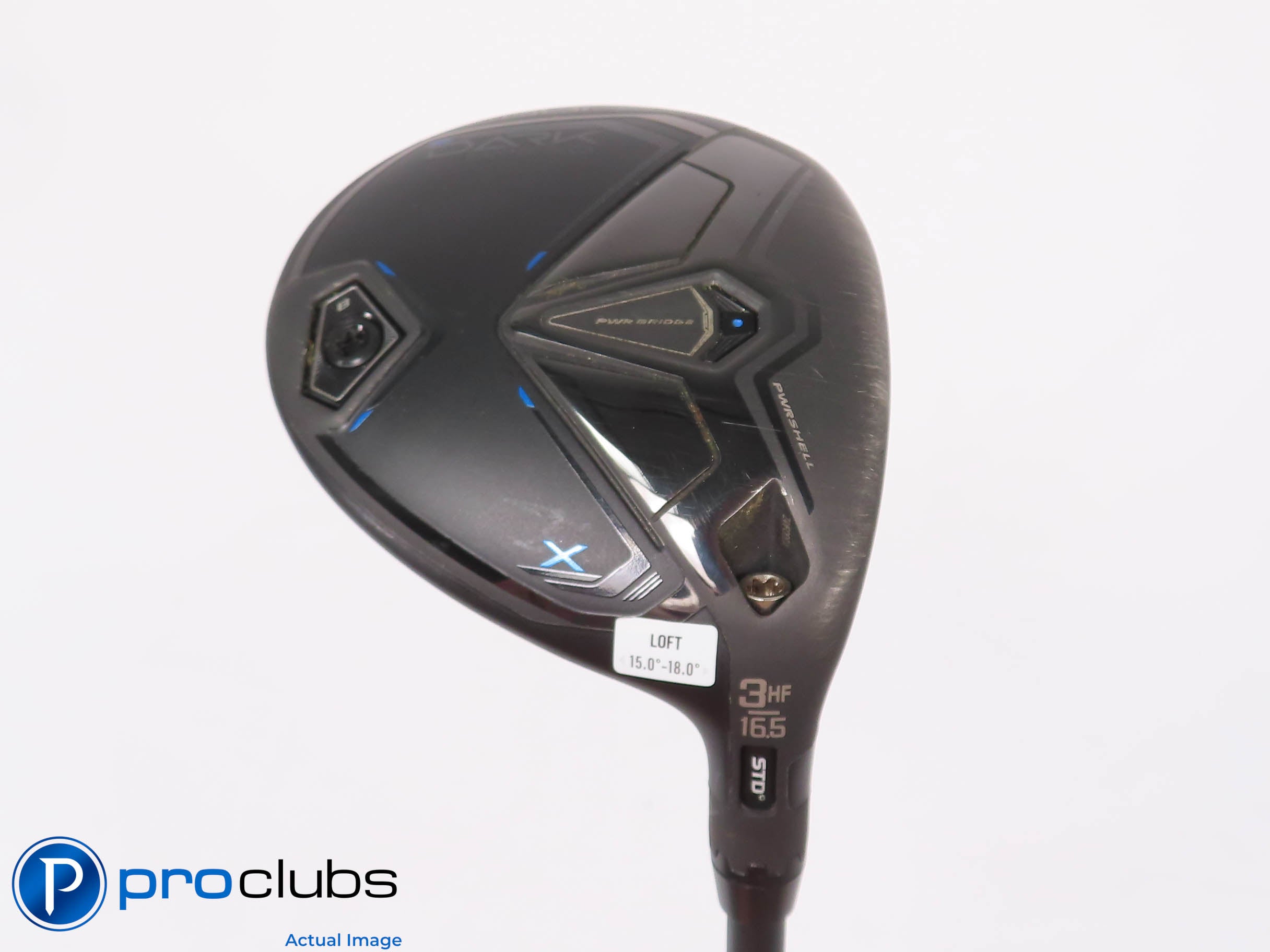 Cobra Darkspeed X HF 16.5* 3 Wood - HZRDUS Gen4 Blackout 70g Stiff Flex - 455806