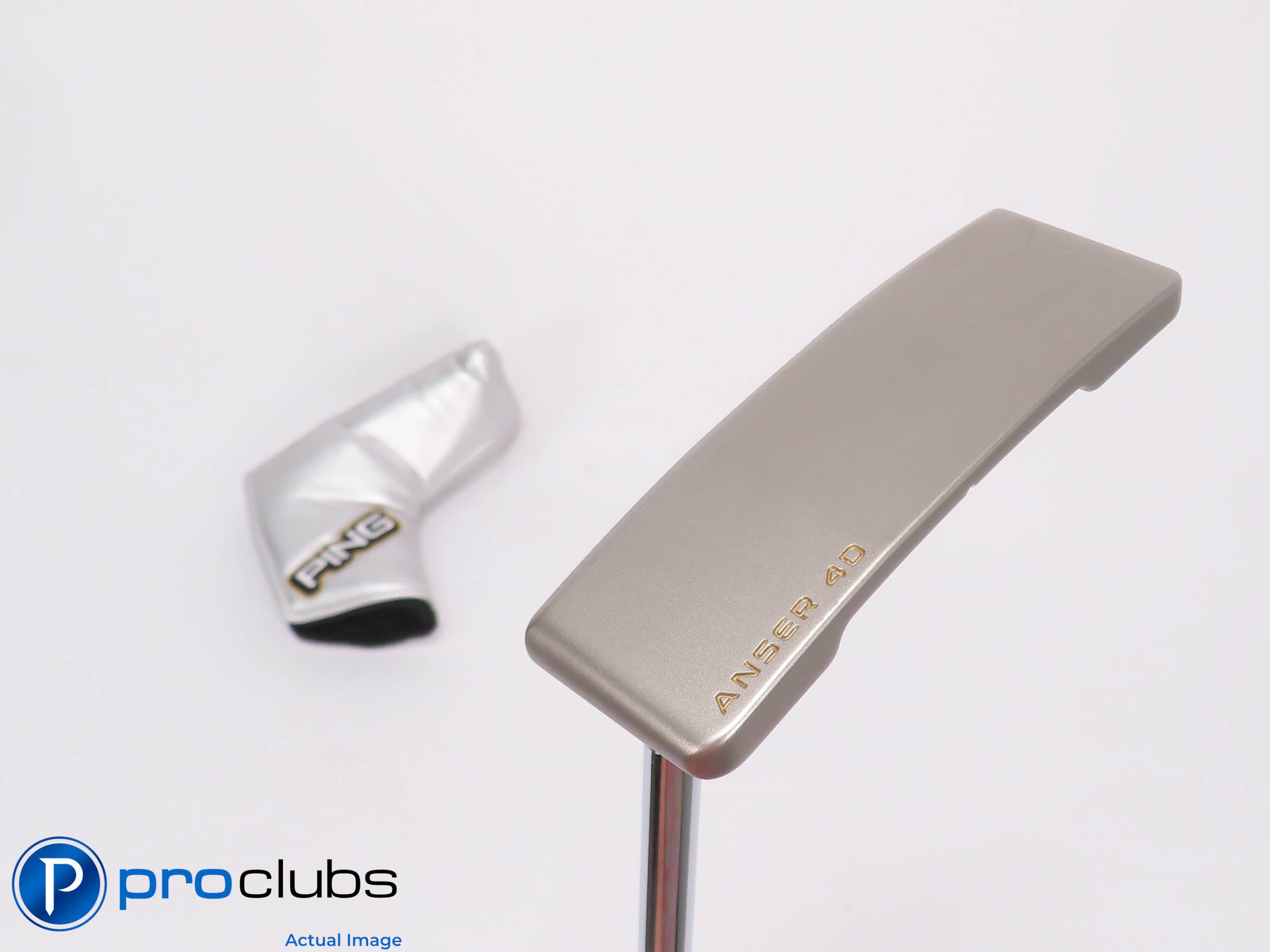 Nice Left Handed Ping PLD Milled ANSER 4D 34.5" PUTTER w/Headcover 457152