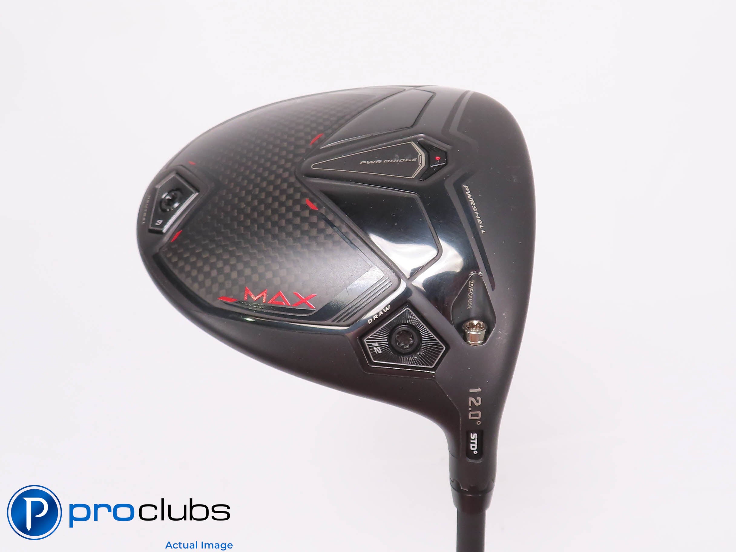 Cobra Darkspeed MAX 12* Driver - HZRDUS Gen4 CB Red 50g 5.0 Senior Flex - 455755