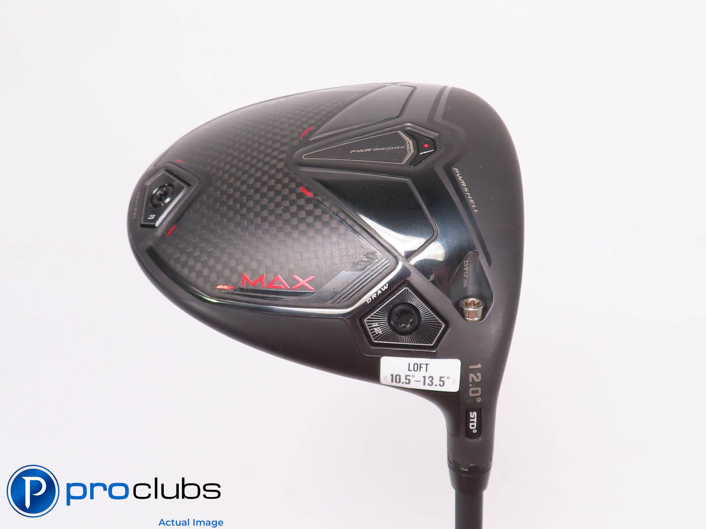Cobra Darkspeed MAX 12* Driver - HZRDUS Gen4 CB Red 50g 5.0 Senior Flex - 455448