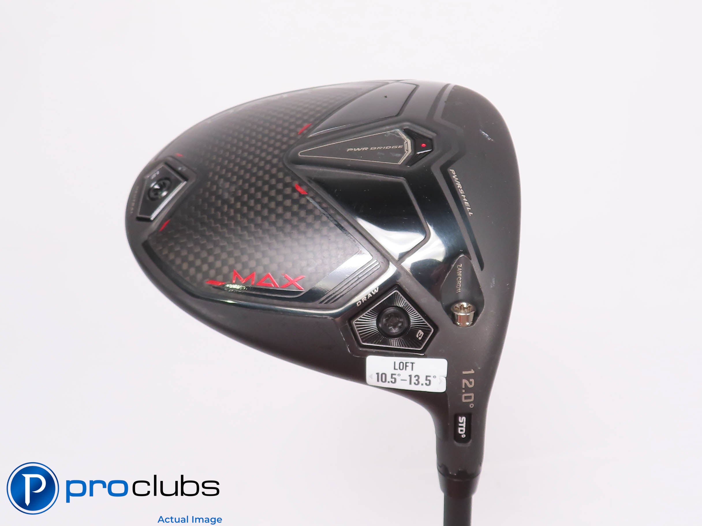 Cobra Darkspeed MAX 12* Driver - HZRDUS Gen4 CB Red 50g 5.0 Senior Flex - 455762