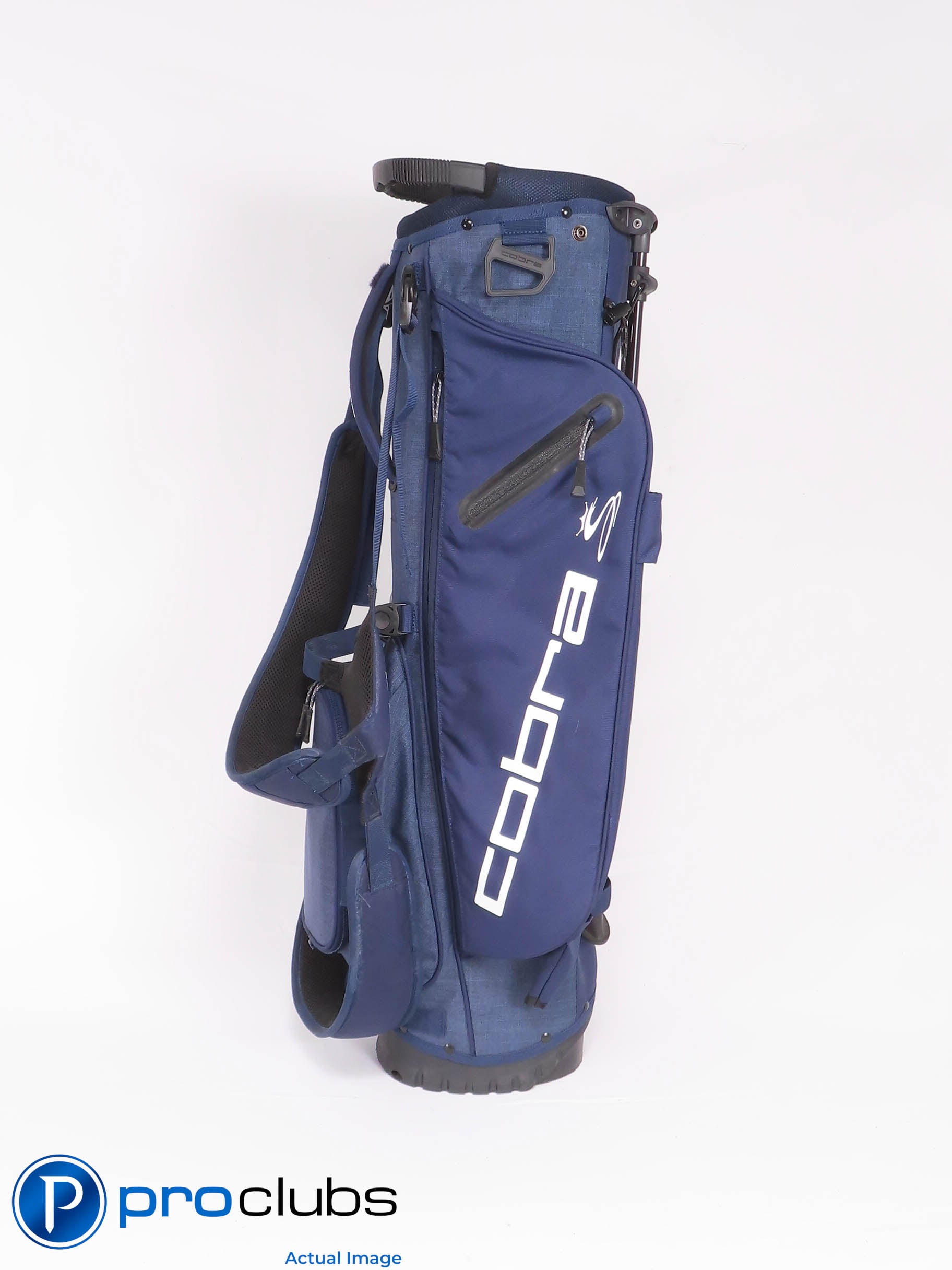 Nice Cobra Ultralight Carry / Stand Golf Bag w/Rainhood - Navy 456419