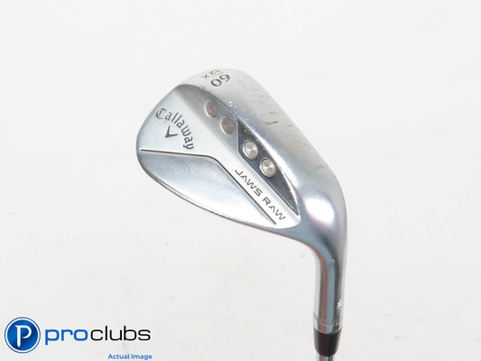 Callaway JAWS RAW 60*(12*) Chrome Wedge X-Grind - DG Tour Issue Stiff - 414957