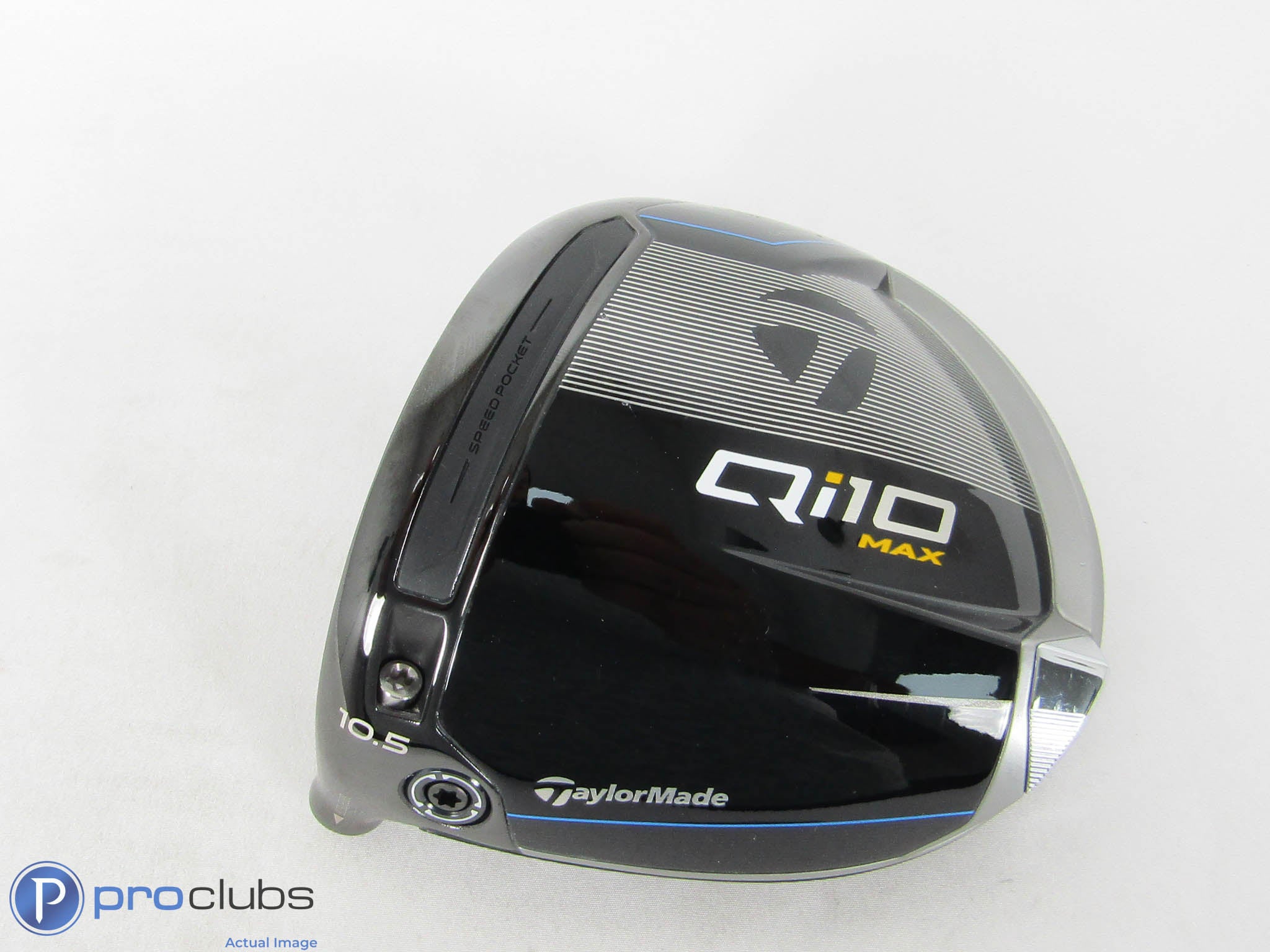 Left Handed! TaylorMade Qi10 MAX 10.5* Driver - Head Only - 457755