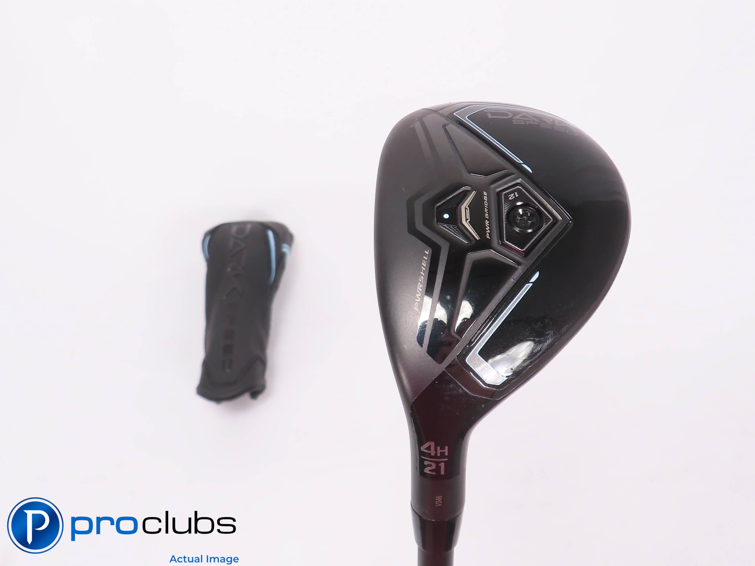 Nice! Left Handed Ladies Cobra Darkspeed 21* 4 Hybrid w/ HC - Ladies Flex 455794