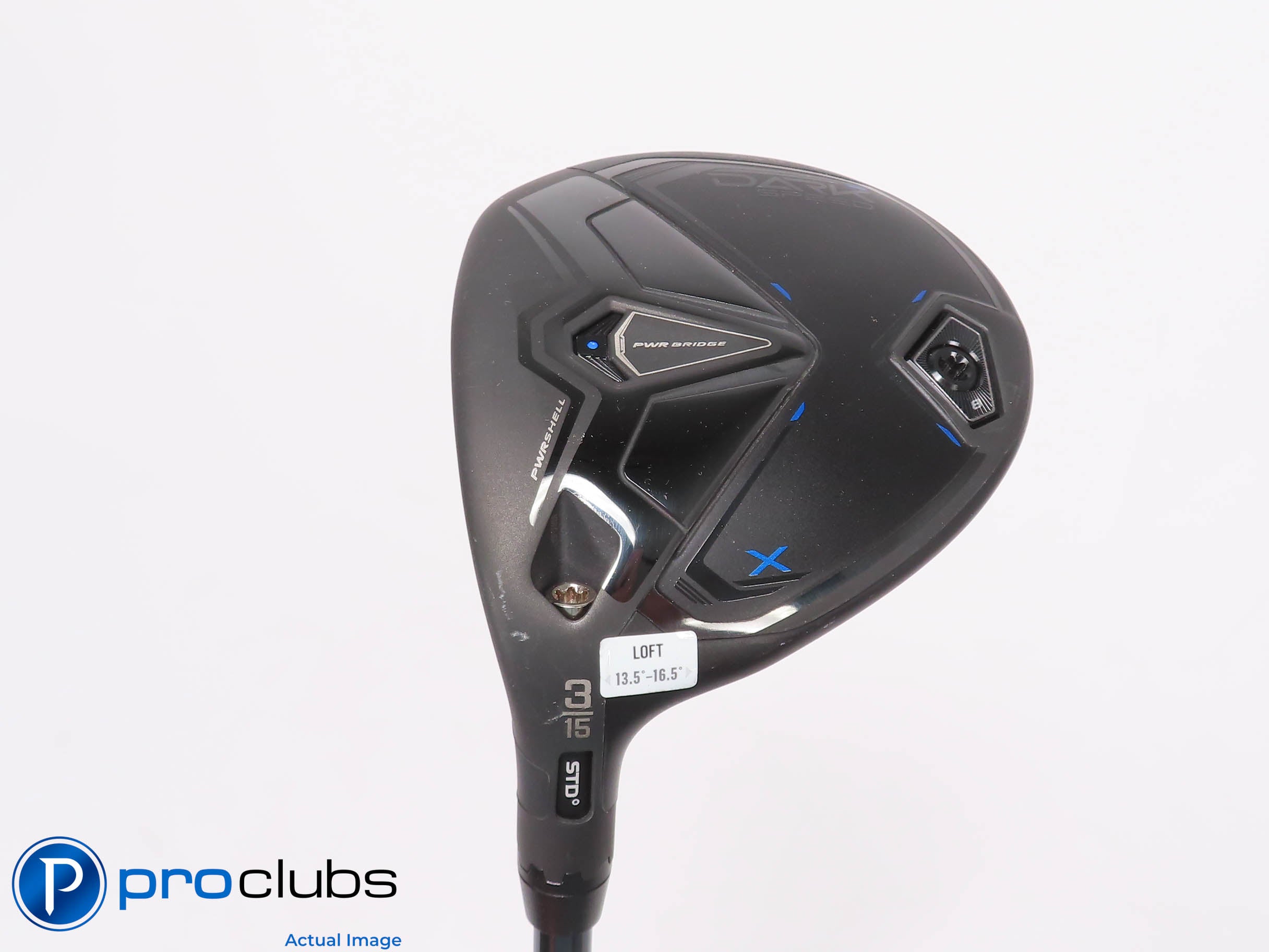 Left Handed Cobra DARKSPEED X 15* 3 Wood - UST LINQ Blue 6F3 Regular - 455179