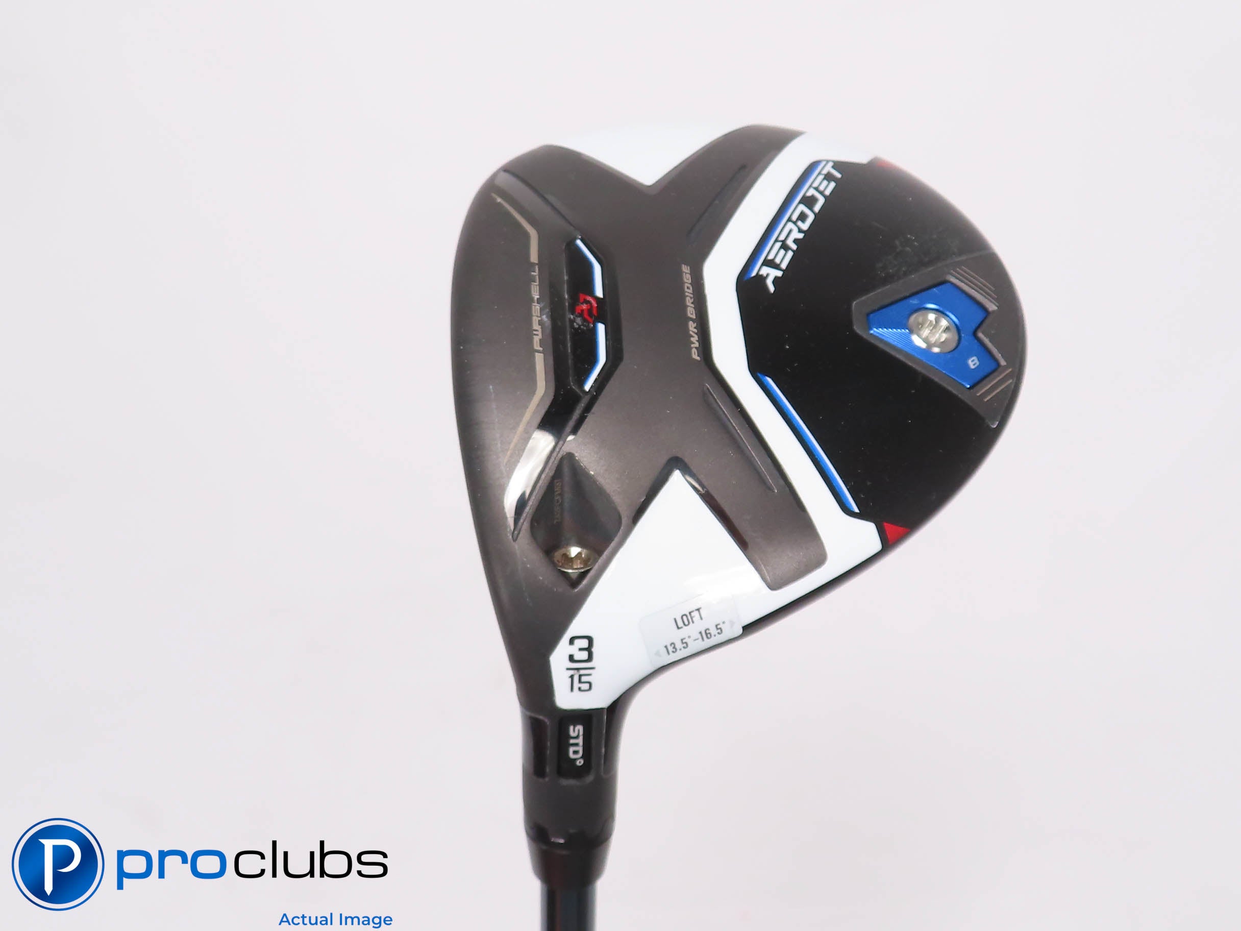 Left Handed Cobra AEROJET 15* 3 WOOD - UST LINQ Blue 7F4 Stiff Flex 453039