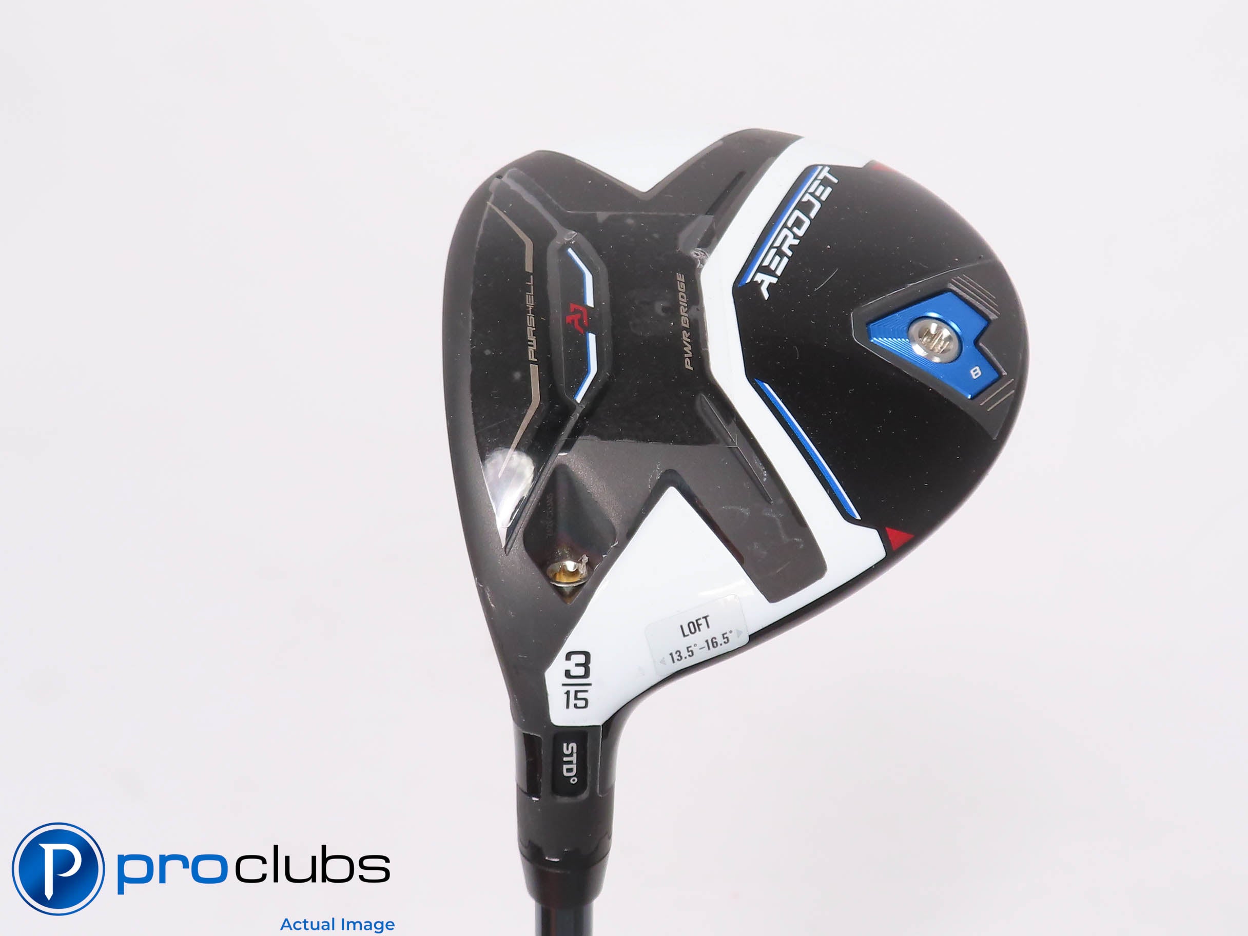 Left Handed Cobra AEROJET 15* 3 WOOD - UST LINQ Blue 7F4 Stiff Flex 453045