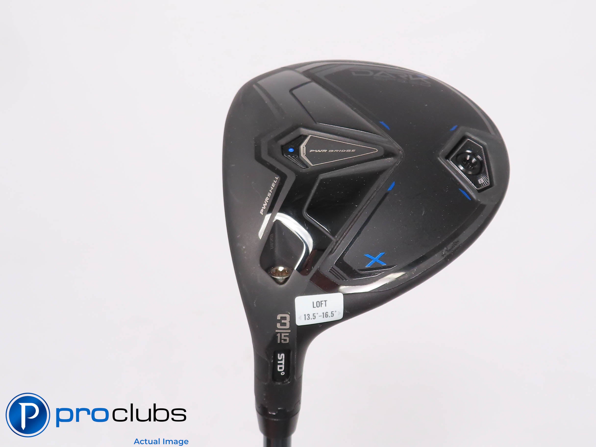 Nice Left Handed Cobra DARKSPEED X 15* 3 WOOD -LINQ Blue 6F3 Regular Flex 455167