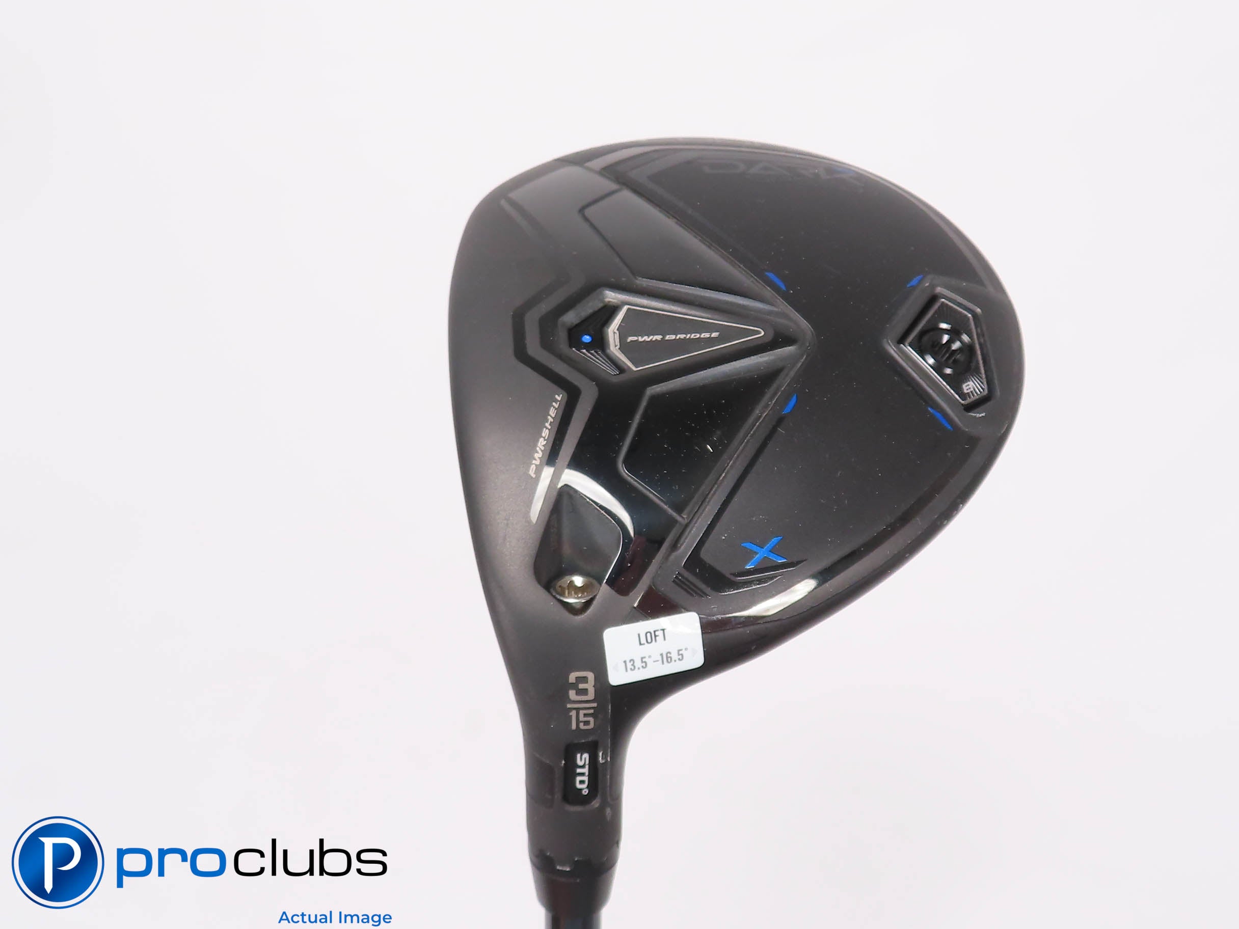 Nice Left Handed Cobra DARKSPEED X 15* 3 WOOD - LINQ Red 5F4 Stiff Flex 456088