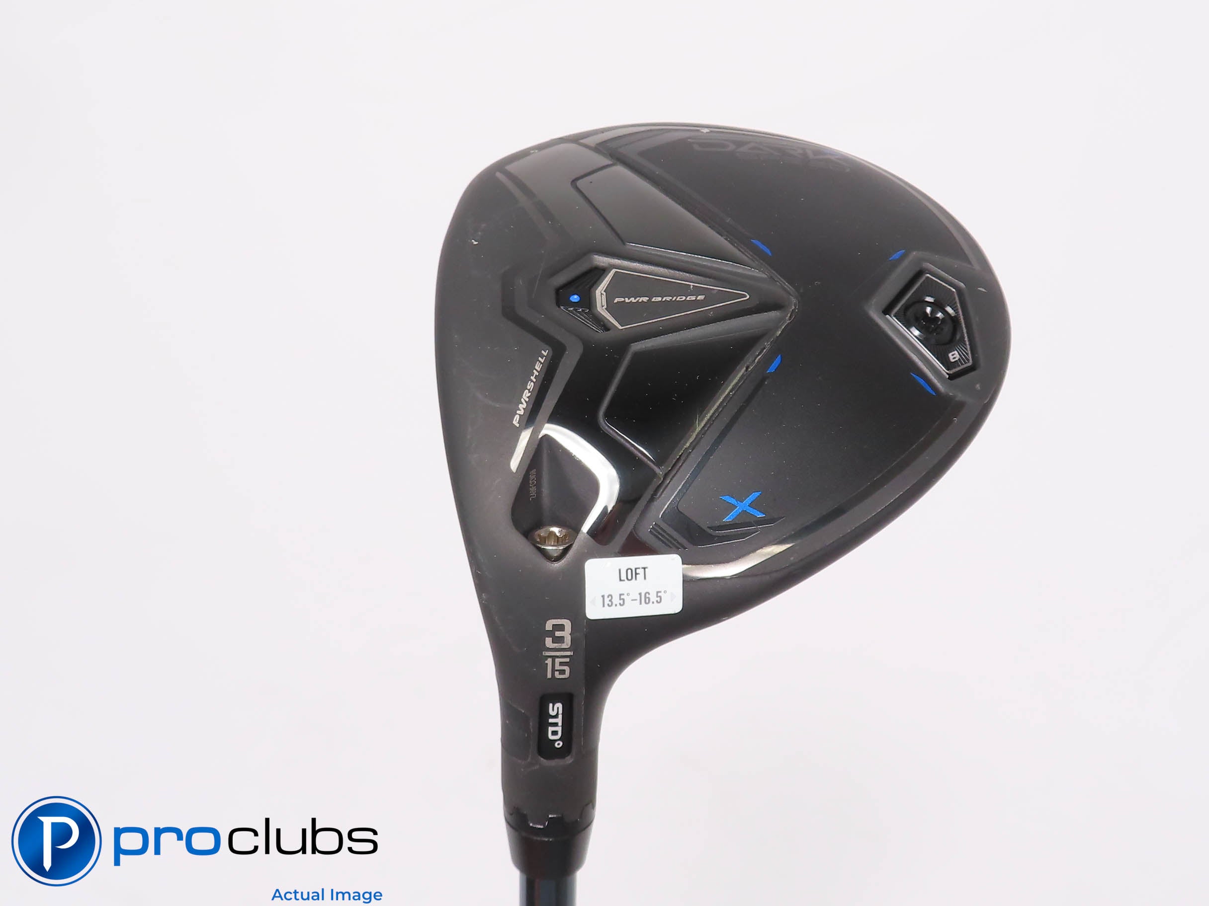 Nice Left Handed Cobra DARKSPEED X 15* 3 WOOD -LINQ Blue 6F3 Regular Flex 455181