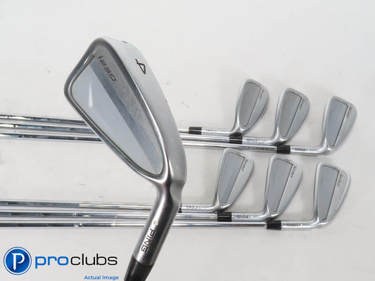 PING i230 White Dot Irons 4-PW Steel Dynamic Gold S300 Stiff Flex #414153