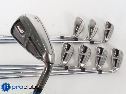 TaylorMade M6 5-PW,AW,SW IRON SET - KBS MAX 85 Regular Flex Steel 411637