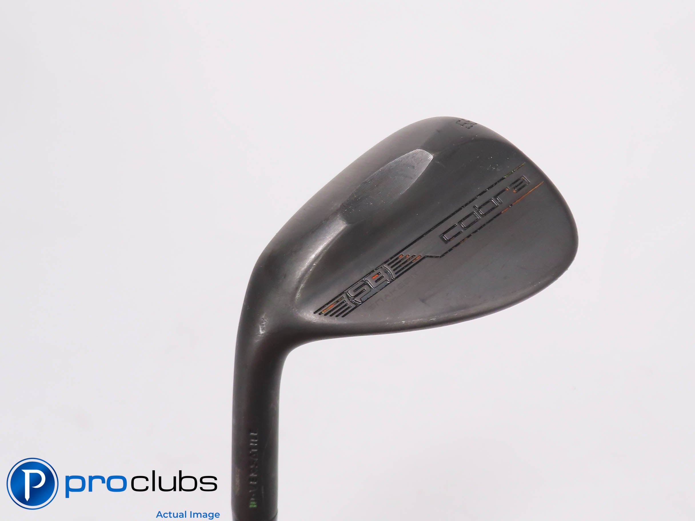 Nice Left Handed Cobra SB Black 56*(10*) WEDGE V-Grind KBS 125 Stiff Flex 456692