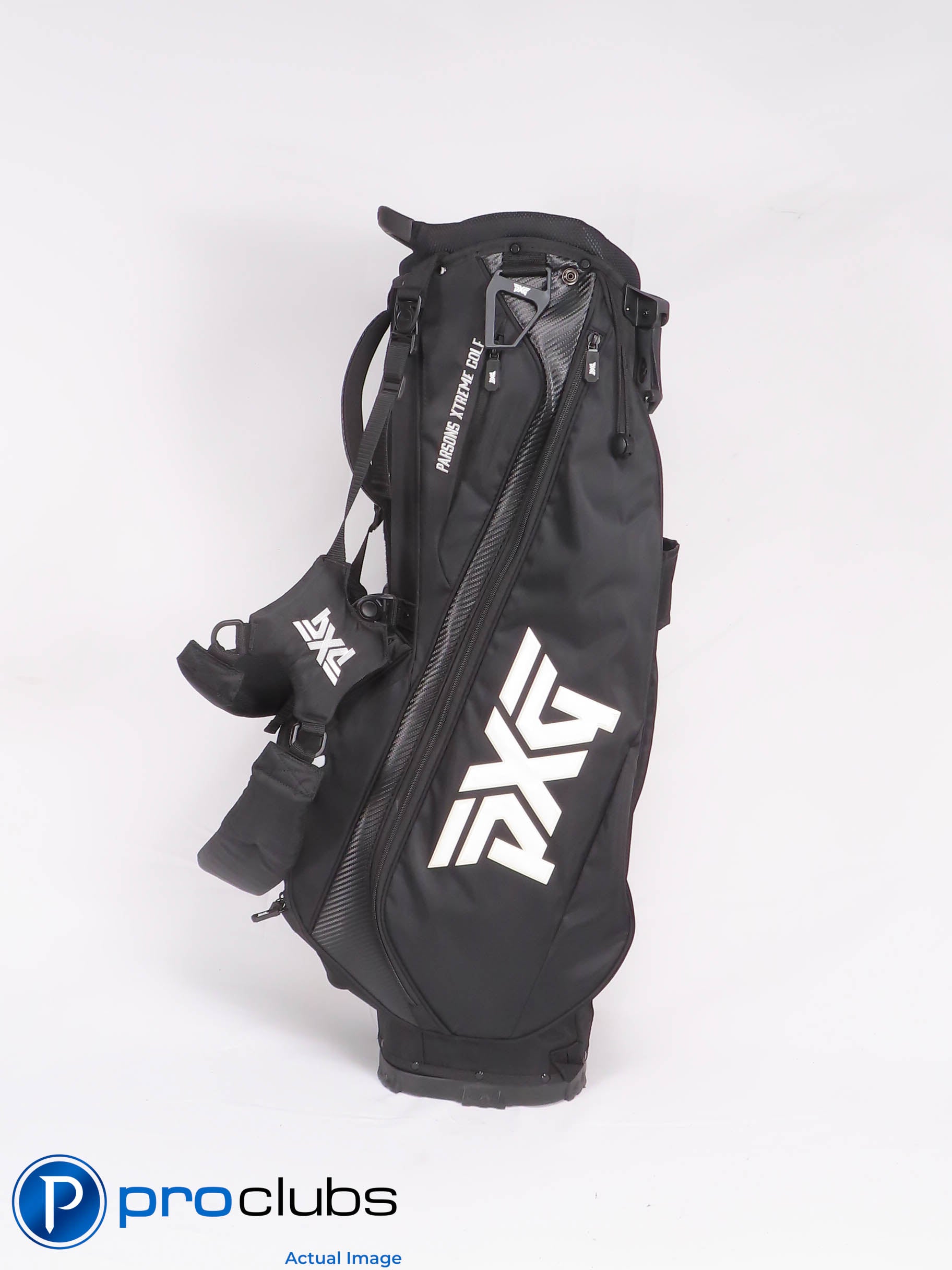 PXG Carry / Stand Golf Bag w/ Rainhood w/ Double Strap - Black #457905