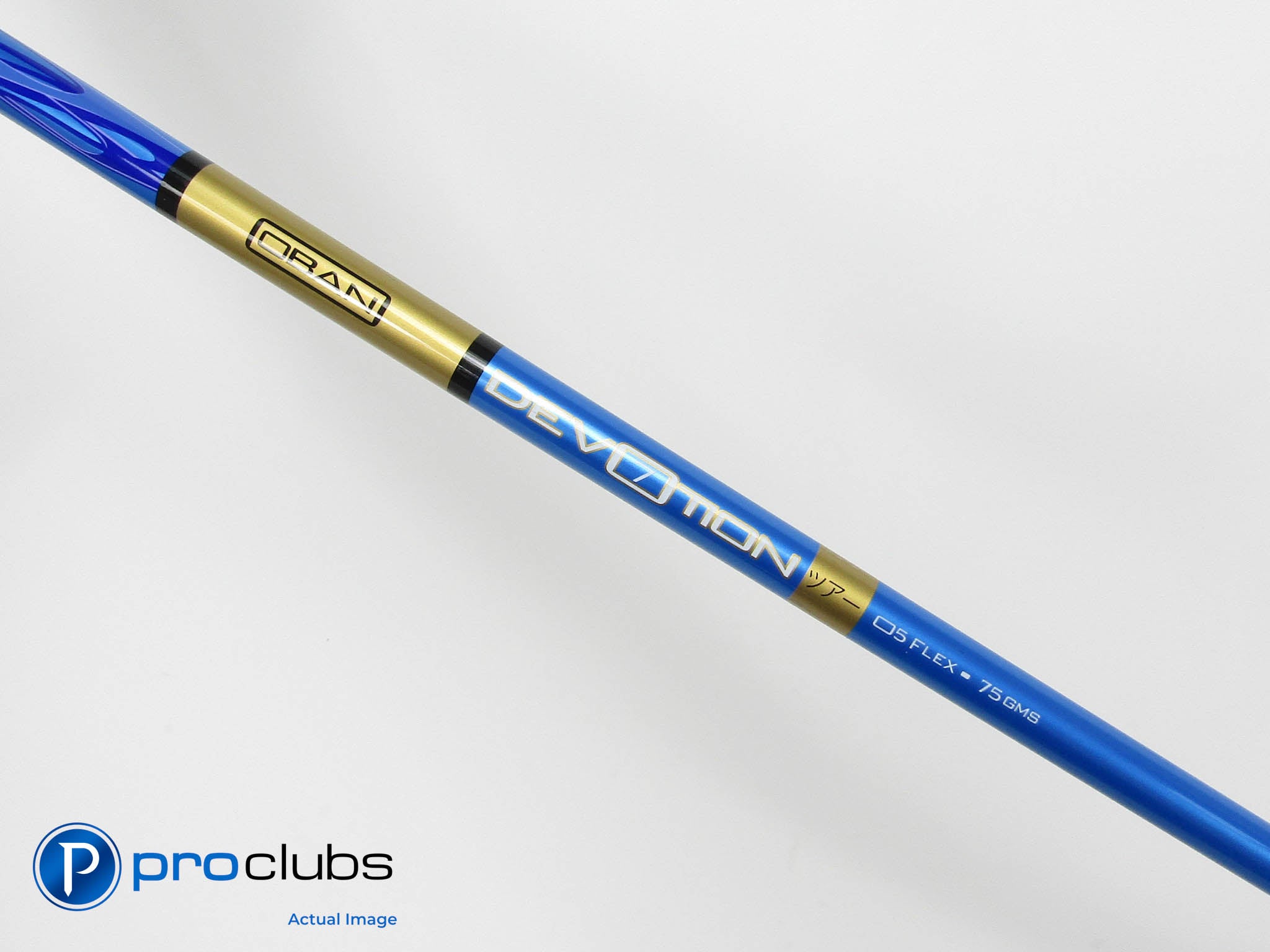 OBAN DEVOTION 7 05 X-Flex 43.75" Driver Shaft Pull Out .335" Tip #453579
