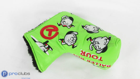 Circle T! Scotty Cameron "Baller Boy" Lime Mid-Mallet Headcover-415352