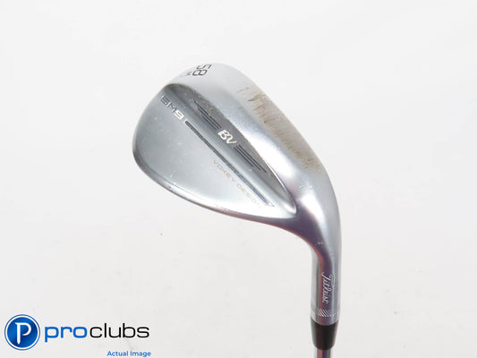 Titleist Vokey SM9 Chrome 58*(8*) Wedge M-Grind - DG Tour Issue Stiff - 414323