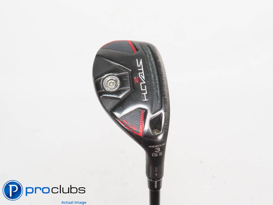 TaylorMade Stealth2 PLUS Rescue 19.5* 3 Hybrid - Kai'li Red HY 85S Stiff 414681