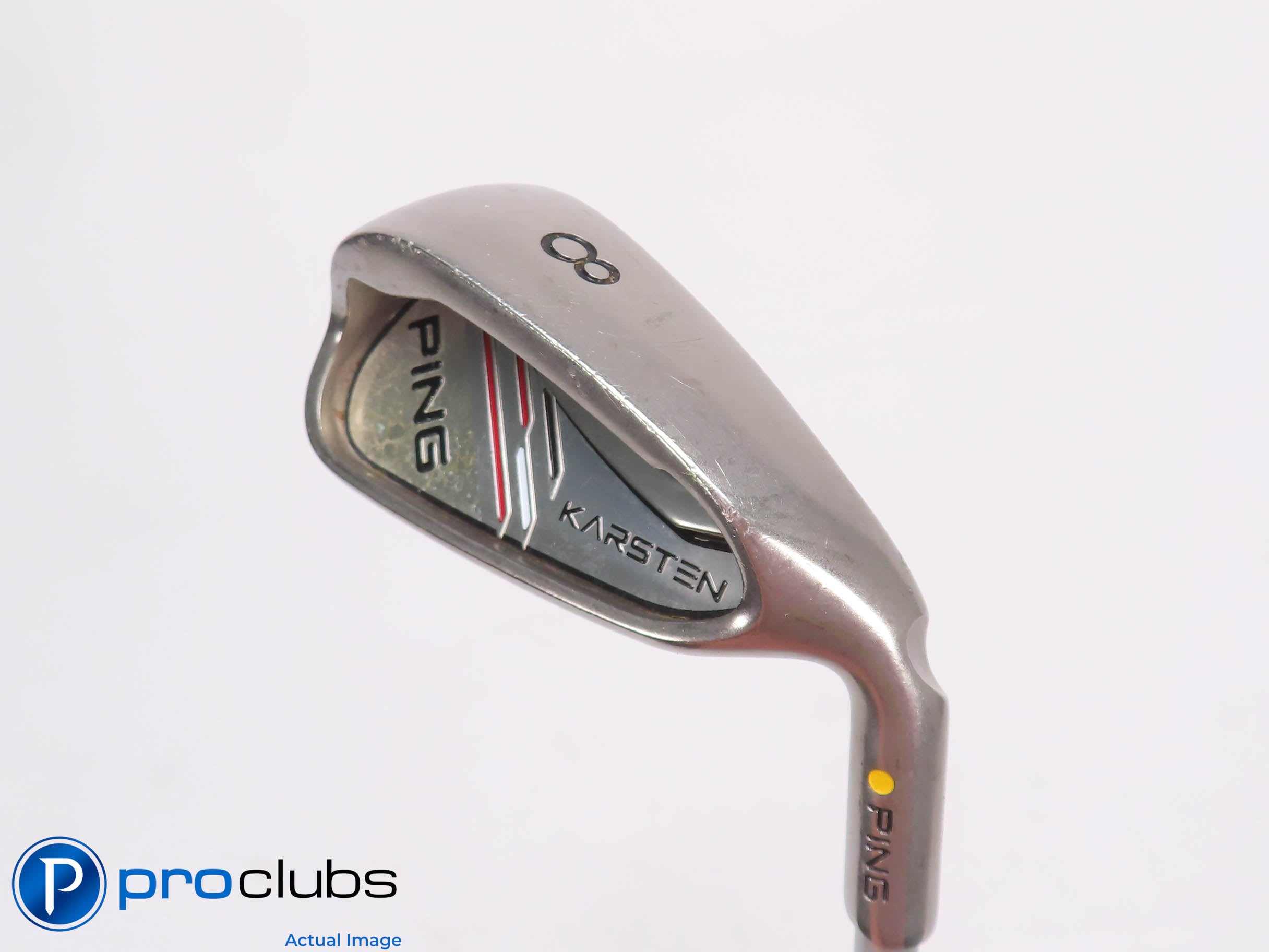 Ping Karsten 8 Iron Yellow Dot - PING KS 401 Senior Flex - 458123