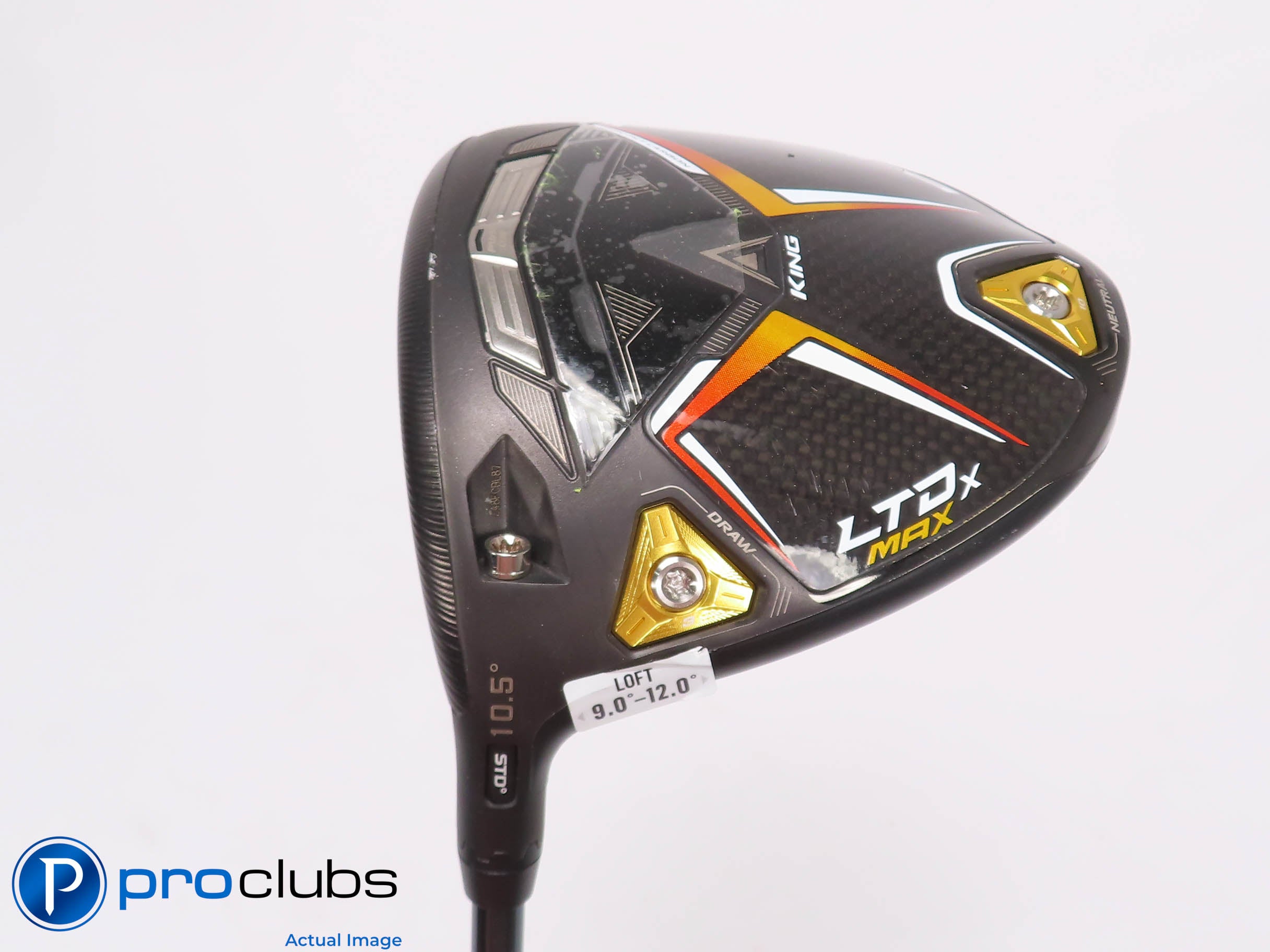 Left Handed COBRA LTDx MAX 10.5* Driver - UST LINQ White 7F4 Stiff Flex - 452083