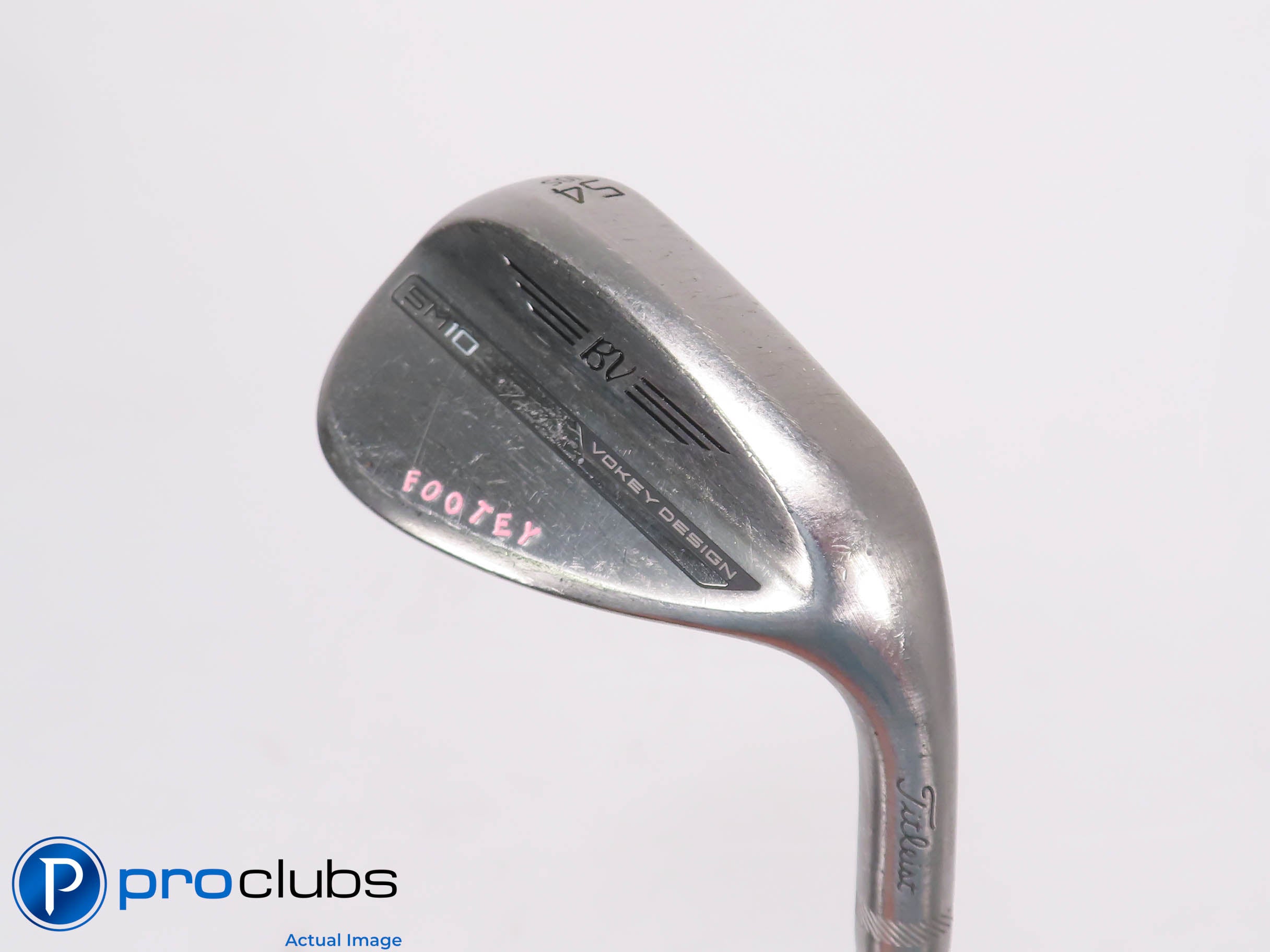 Titleist Vokey SM10 RAW 54*(10*) Wedge - ONYX DG Tour Issue S400 Stiff - 458037
